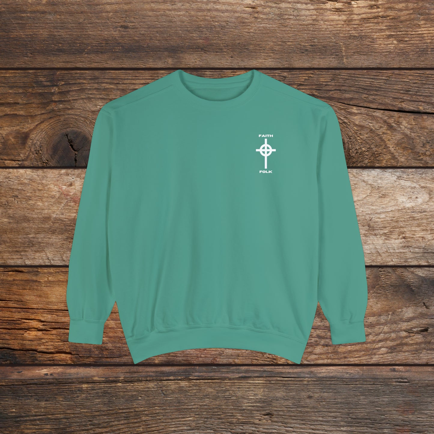 Faith and Folk Small Front Logo Sweatshirt