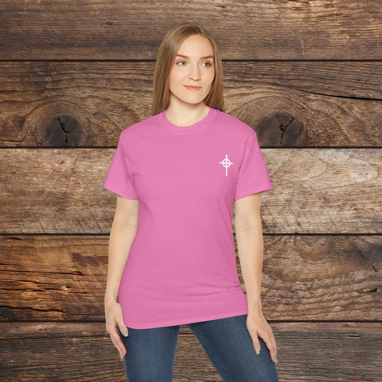 Long Celtic Cross Unisex Tee