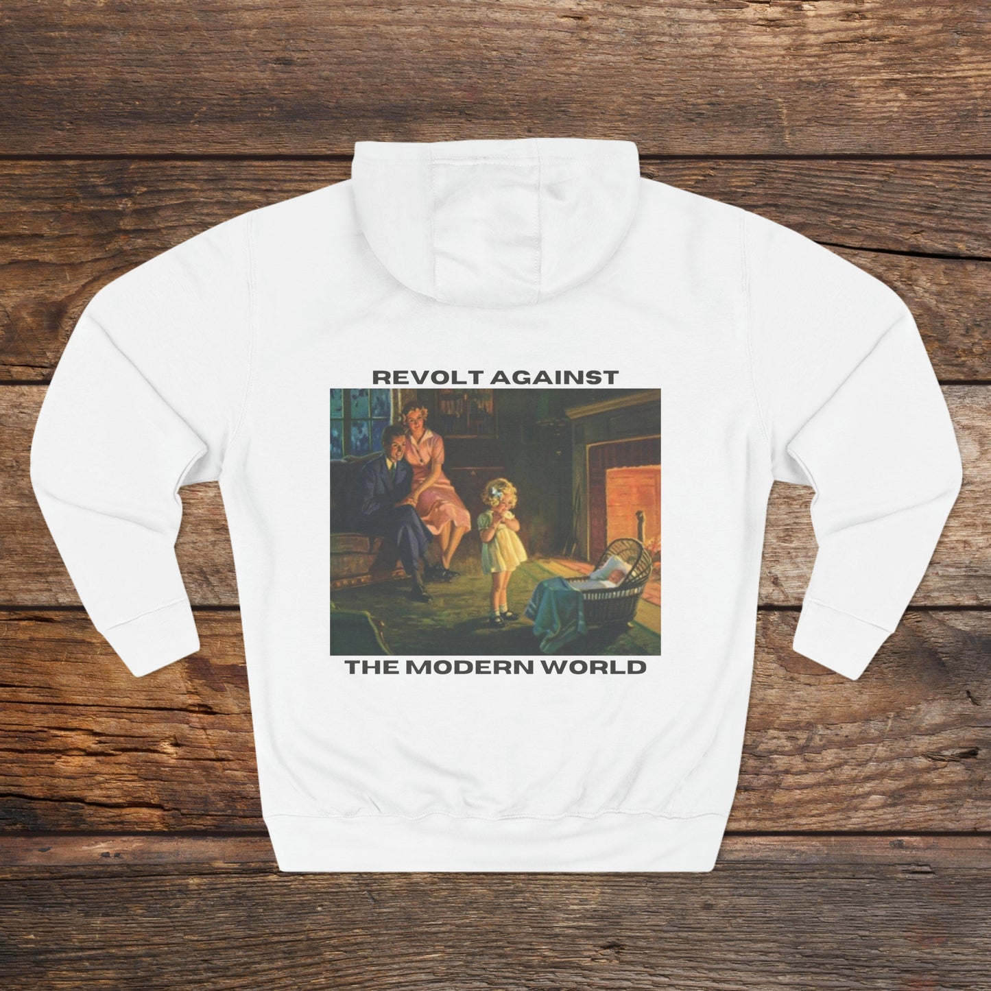 Revolt Against the Modern World Unisex Premium Pullover Hoodie Version Two