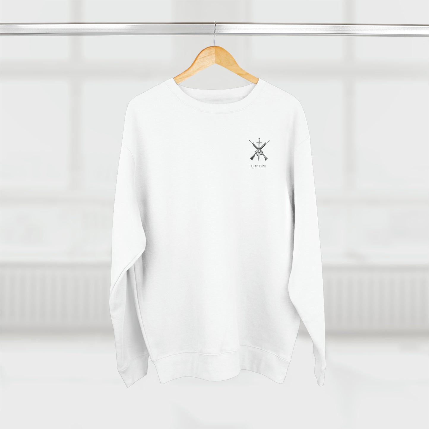 Luke 22:36 Sweatshirt