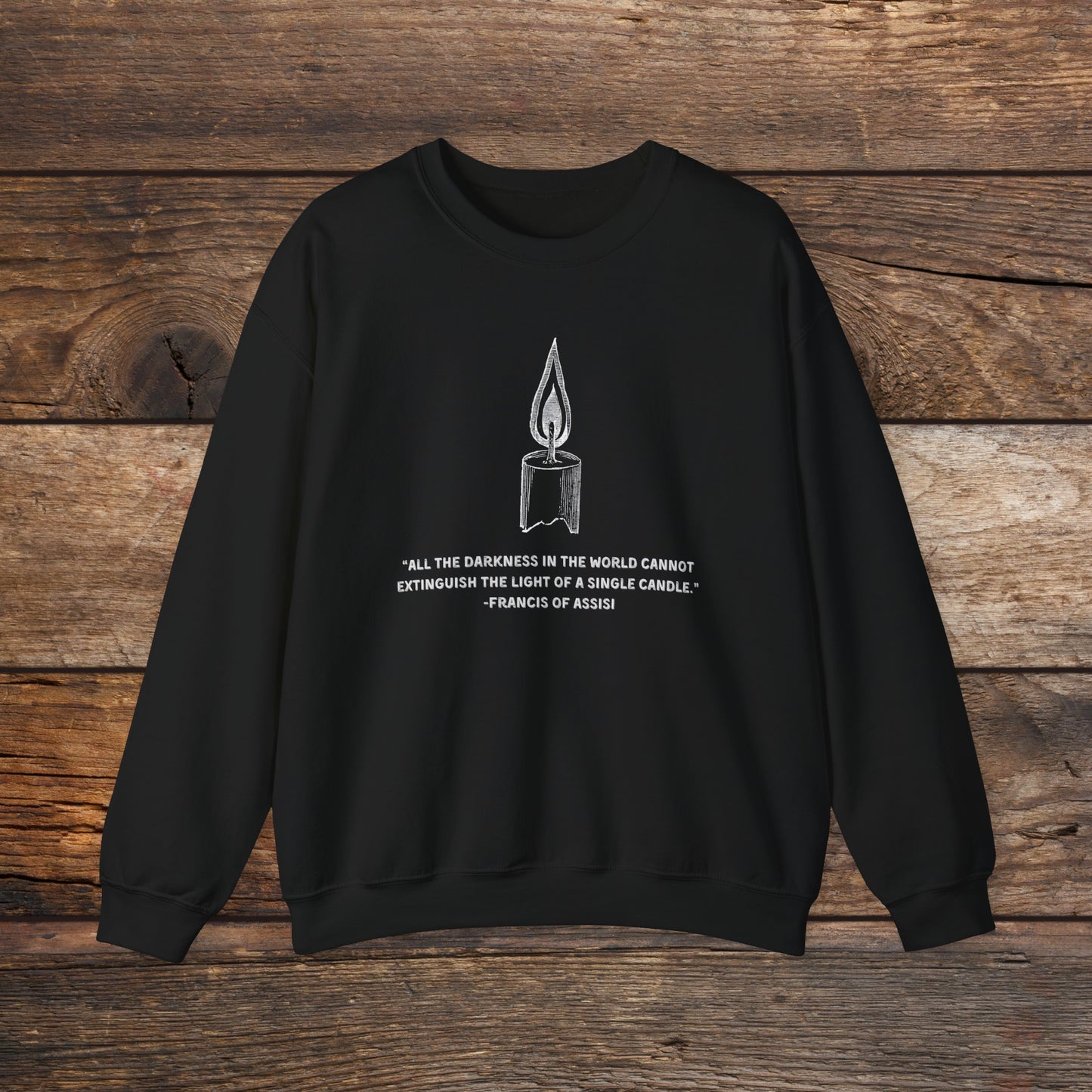 Candle Crewneck Sweatshirt