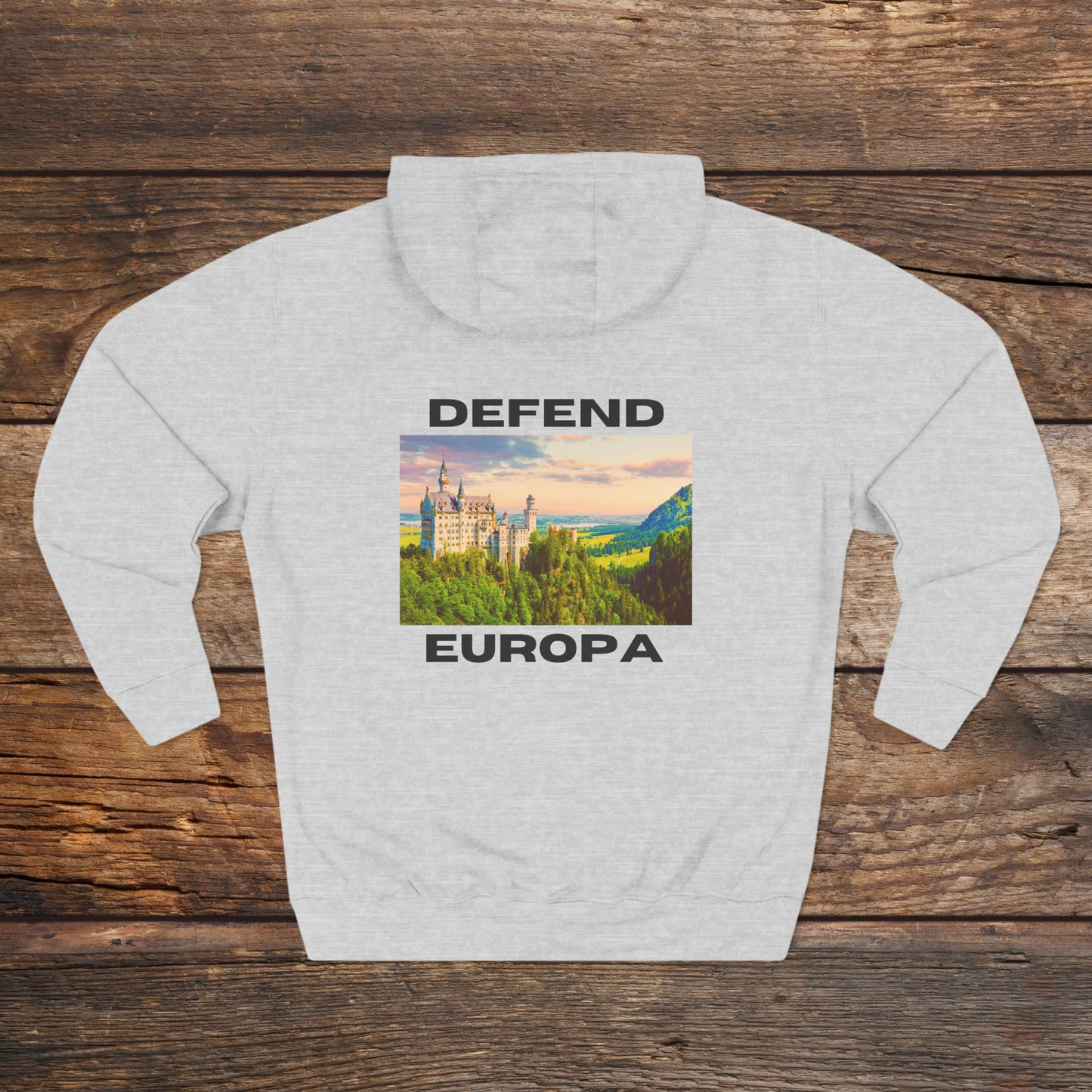 Defend Europa Unisex Premium Pullover Hoodie