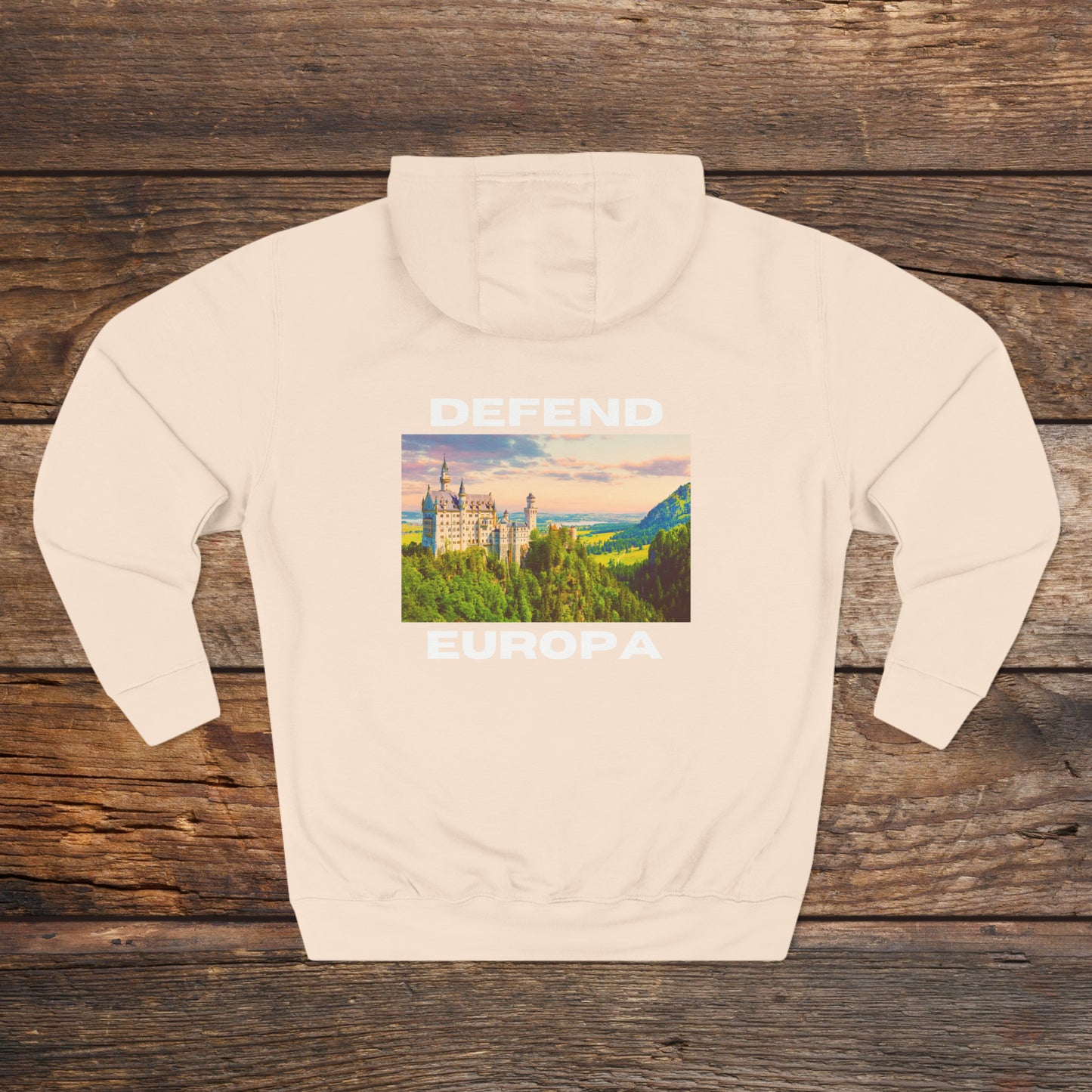 Defend Europa Unisex Premium Pullover Hoodie Version Two