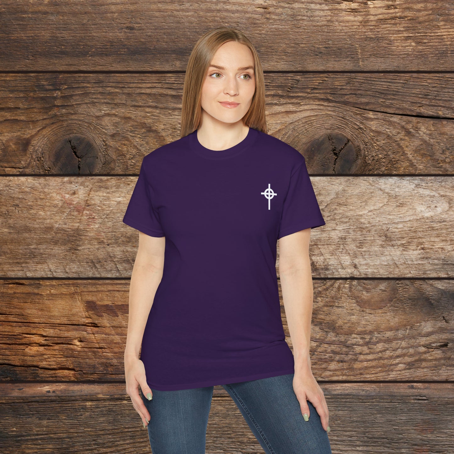 Long Celtic Cross Unisex Tee
