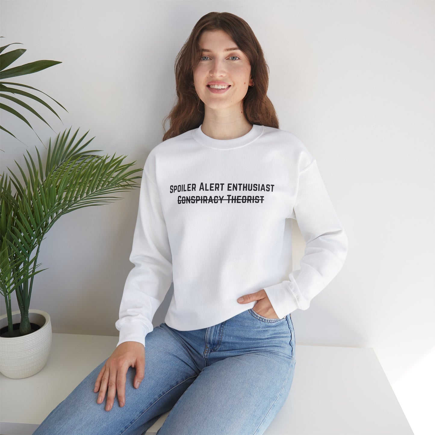 Spoiler Alert Enthusiast Crewneck Sweatshirt