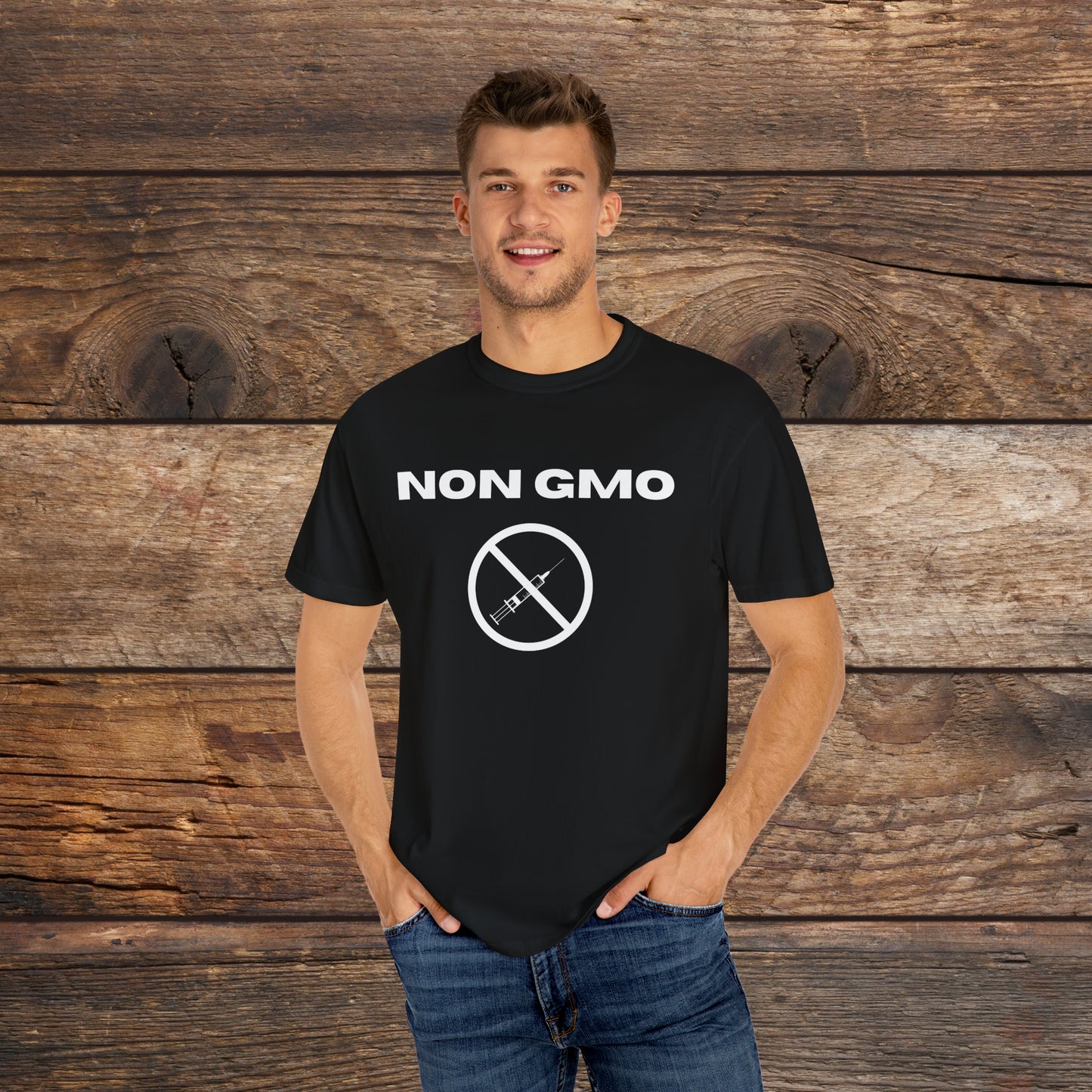 Non GMO Unisex Garment-Dyed T-shirt