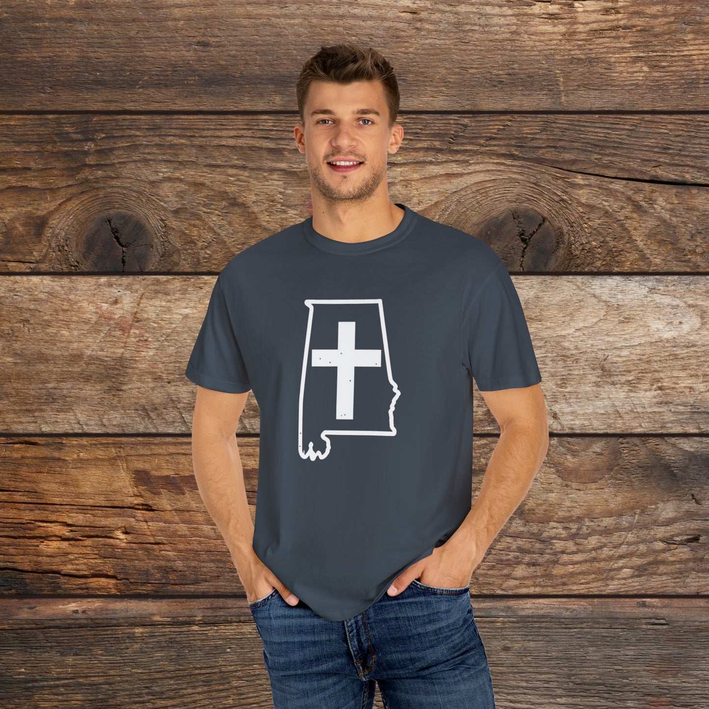 Alabama Christian Cross T-Shirt