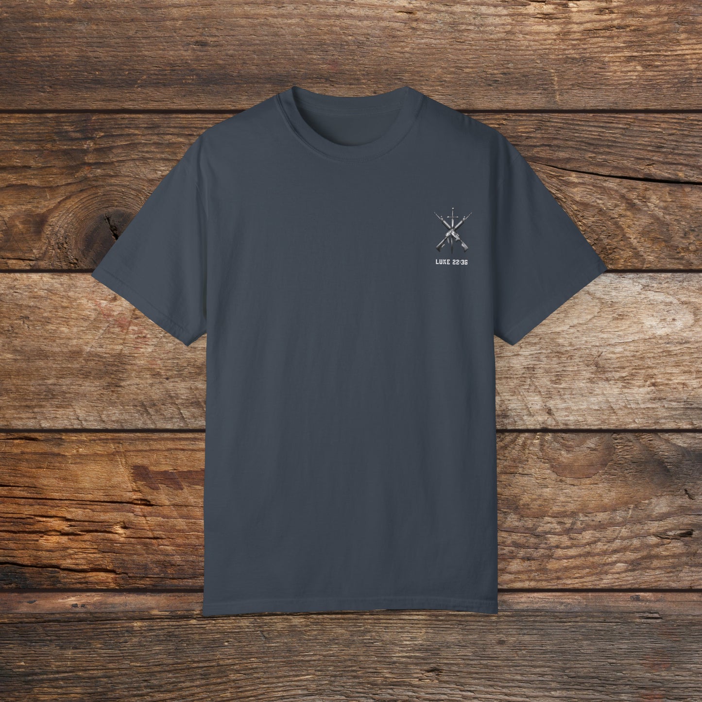 Luke 22:36 Unisex Garment-Dyed T-shirt