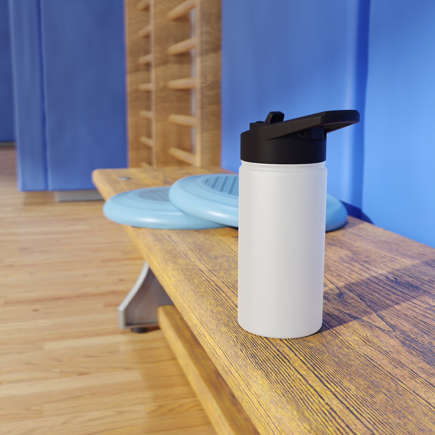 Faith and Folk Stainless Steel Water Bottle, Standard Lid