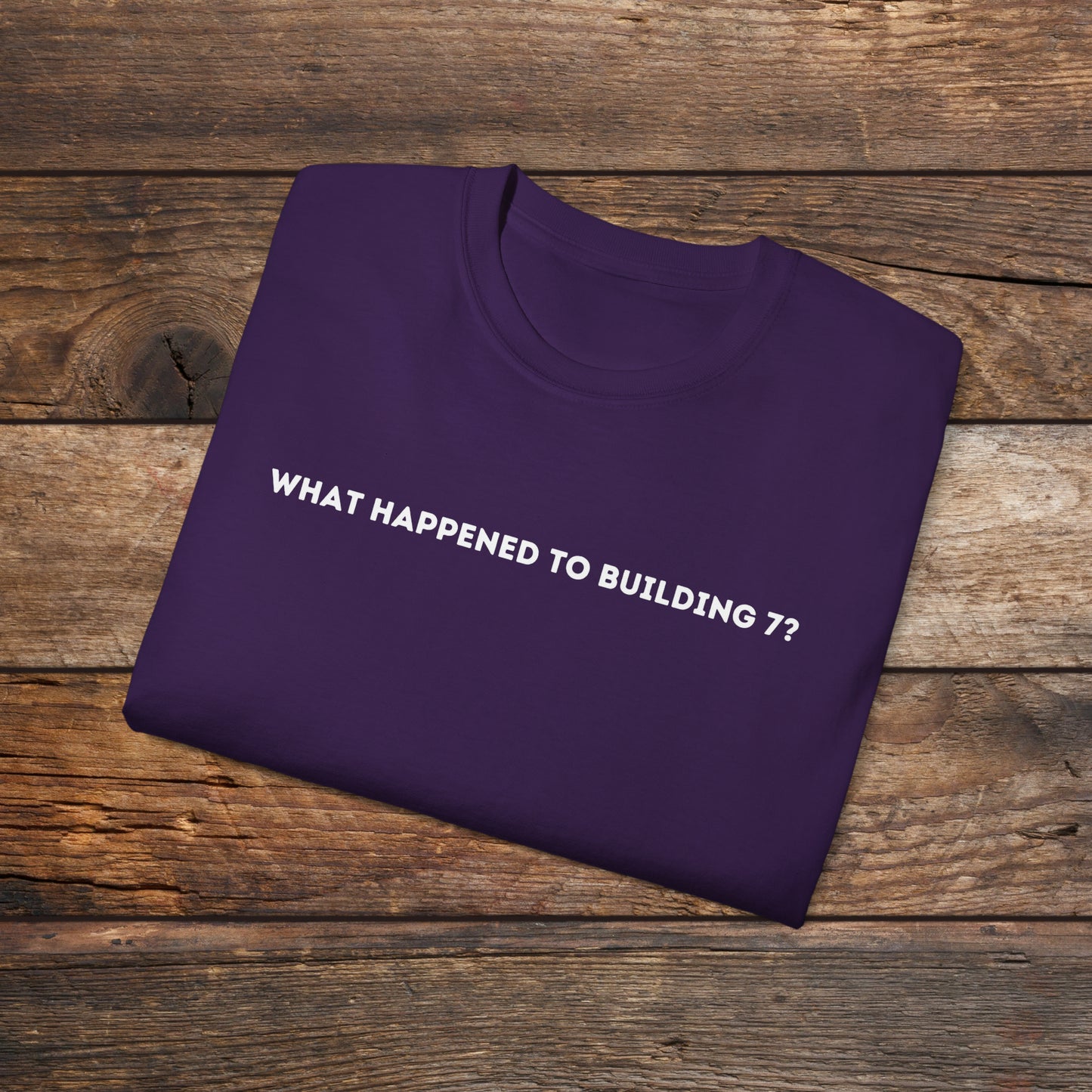 What Happened to Building 7 Unisex Tee