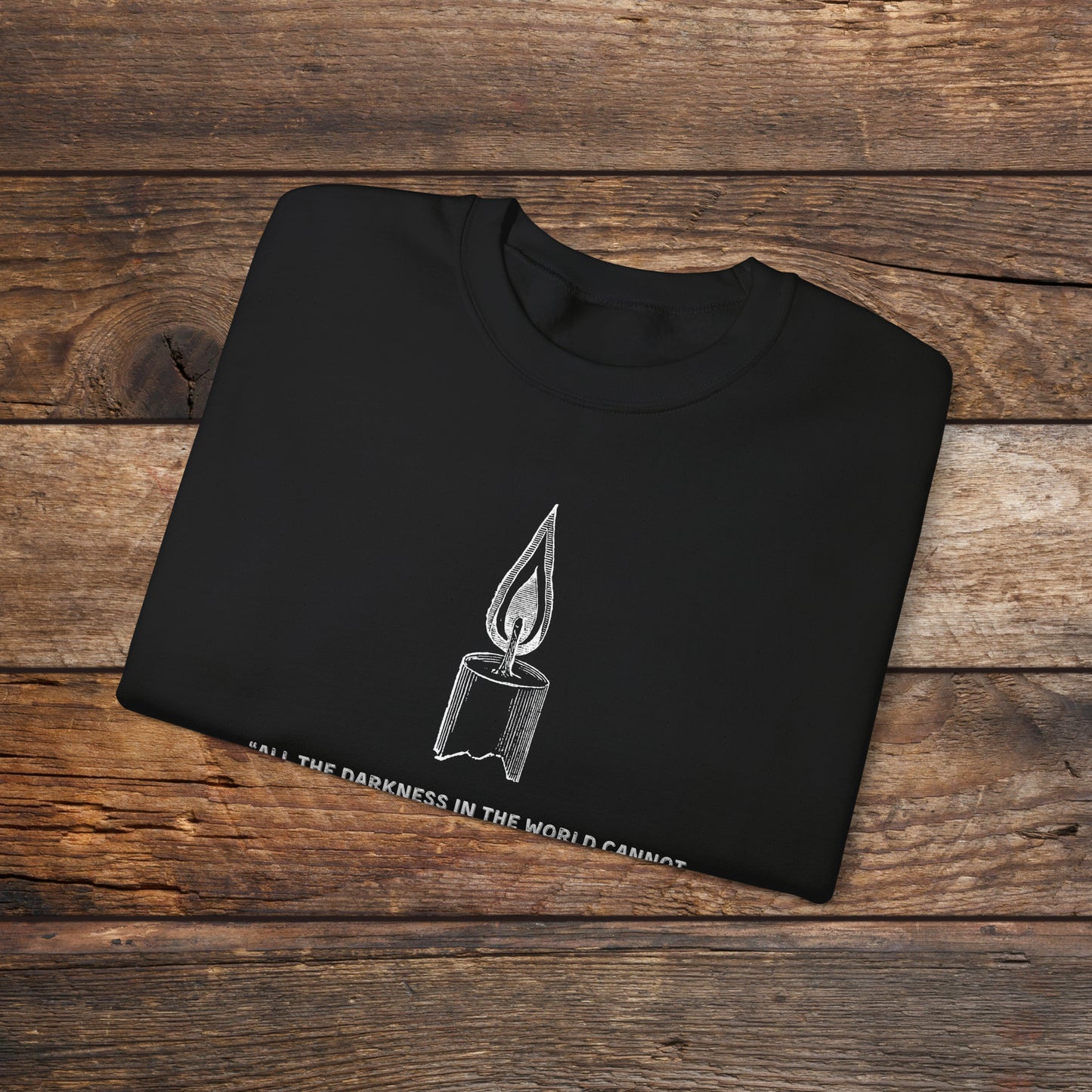 Candle Crewneck Sweatshirt