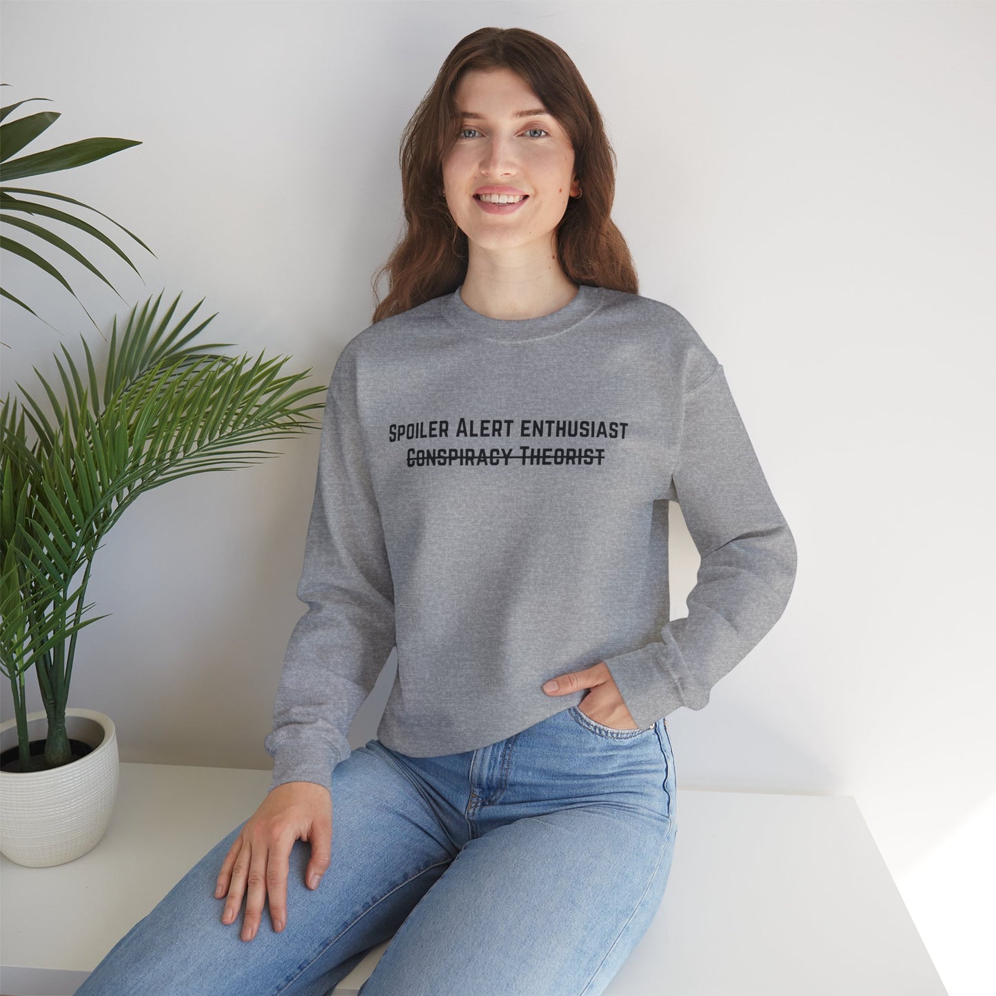 Spoiler Alert Enthusiast Crewneck Sweatshirt
