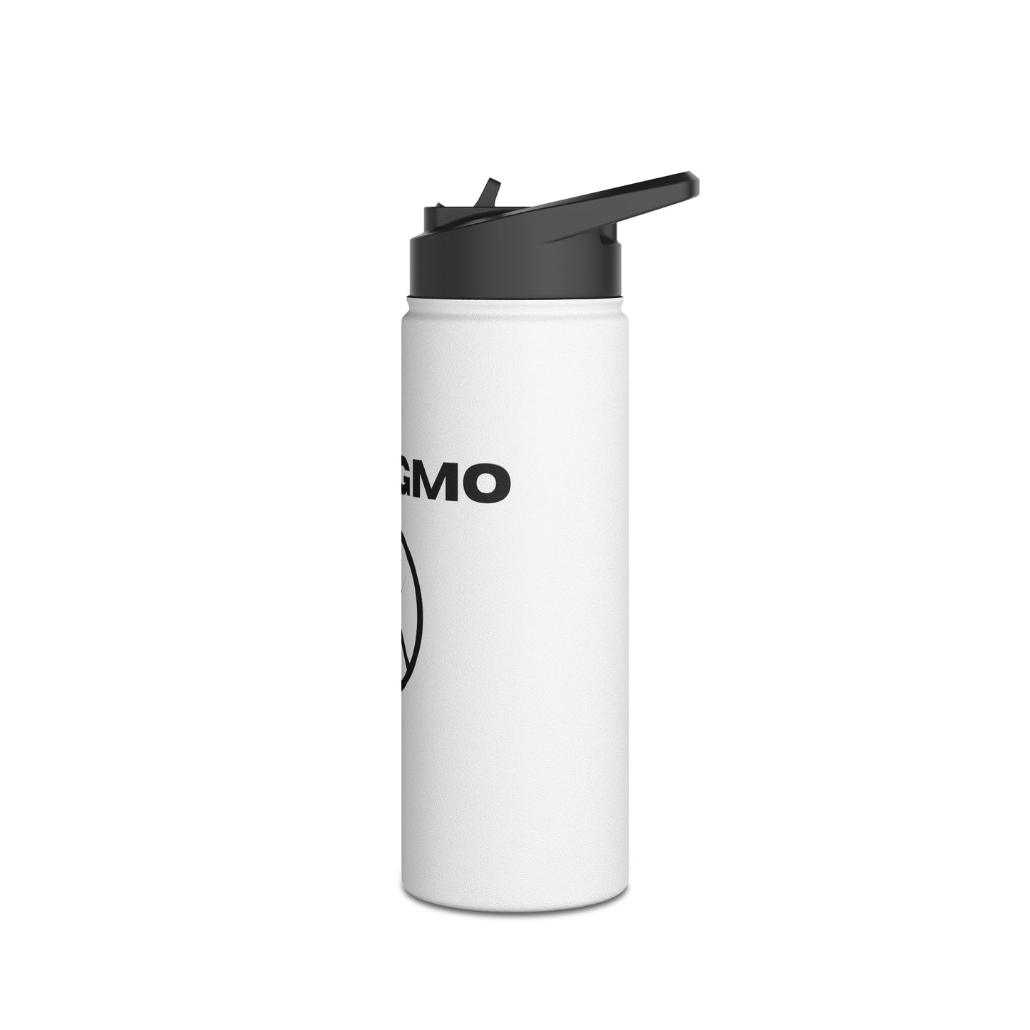 Non GMO Stainless Steel Water Bottle, Standard Lid