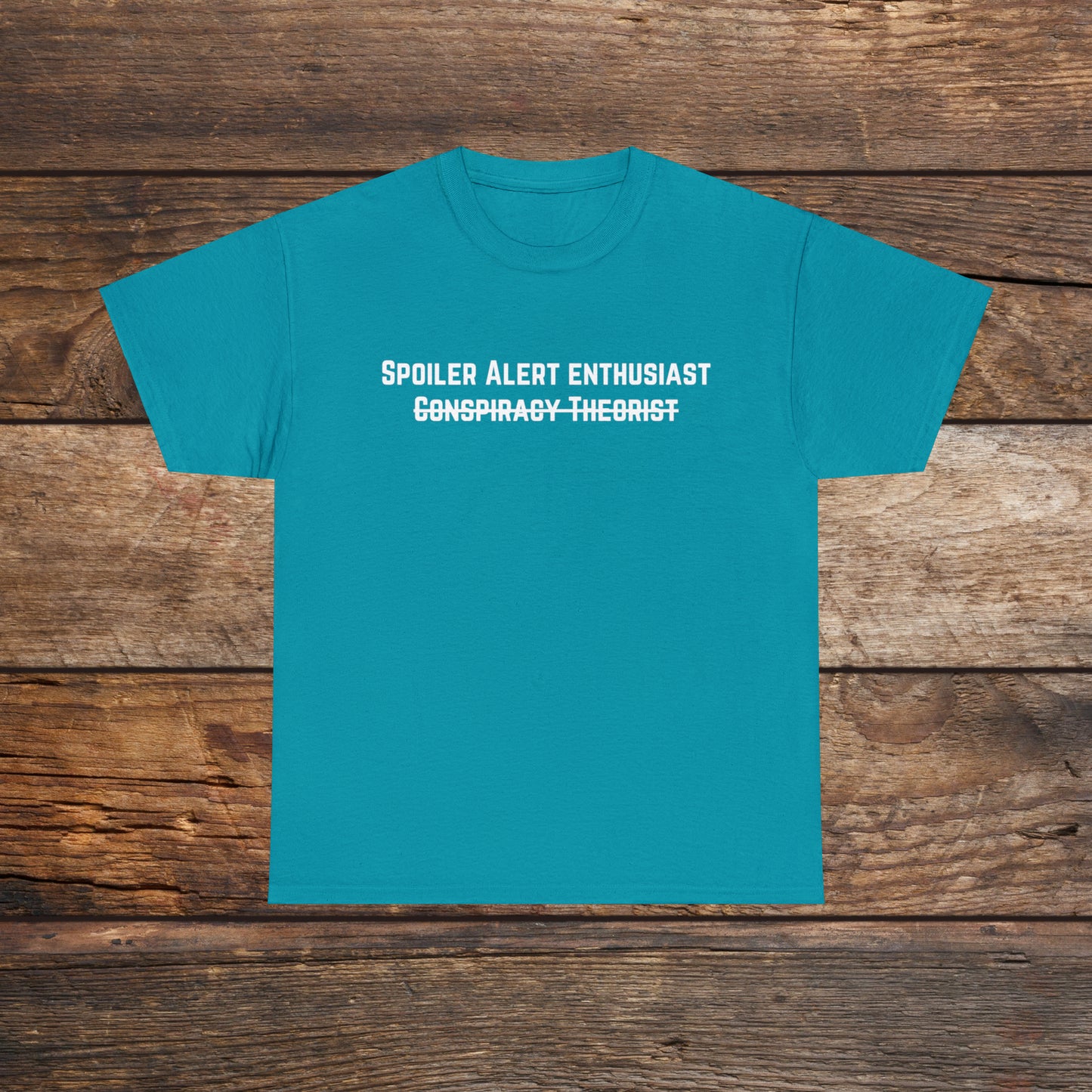 Spoiler Alert Enthusiast Unisex Heavy Cotton Tee