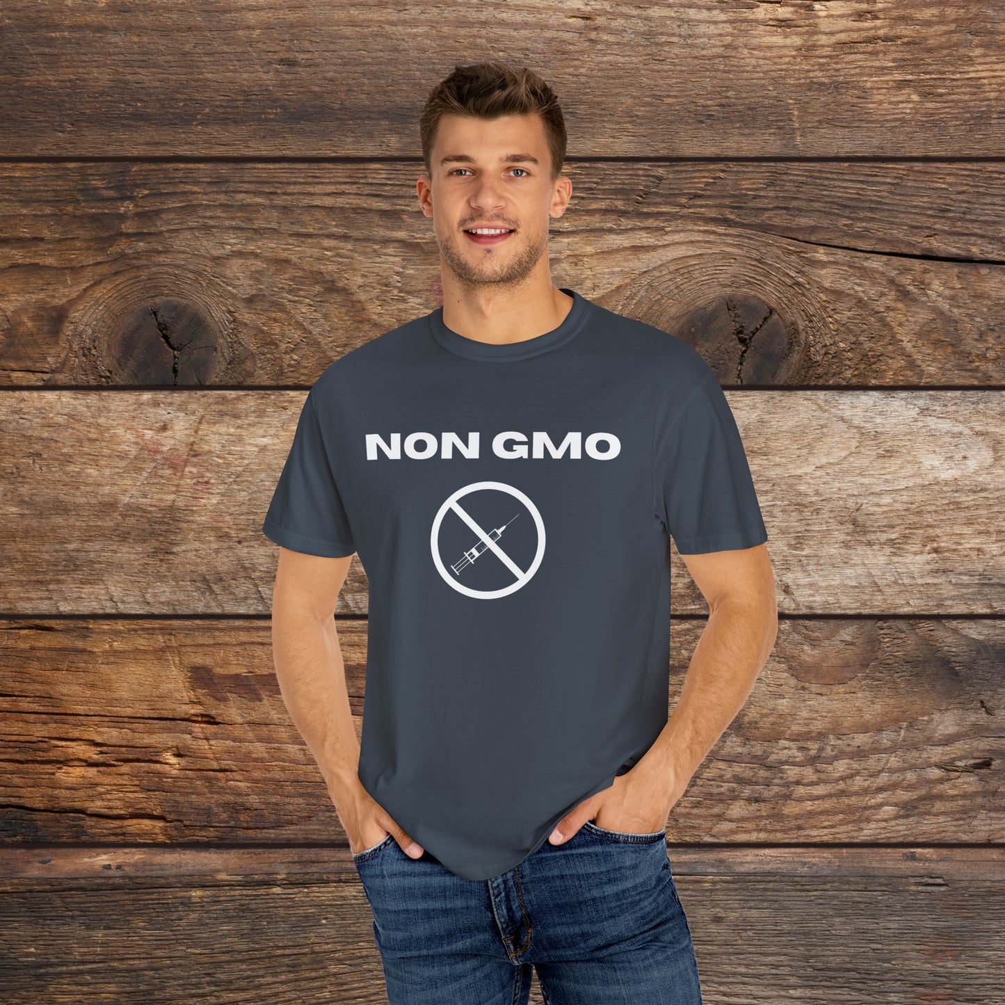 Non GMO Unisex Garment-Dyed T-shirt