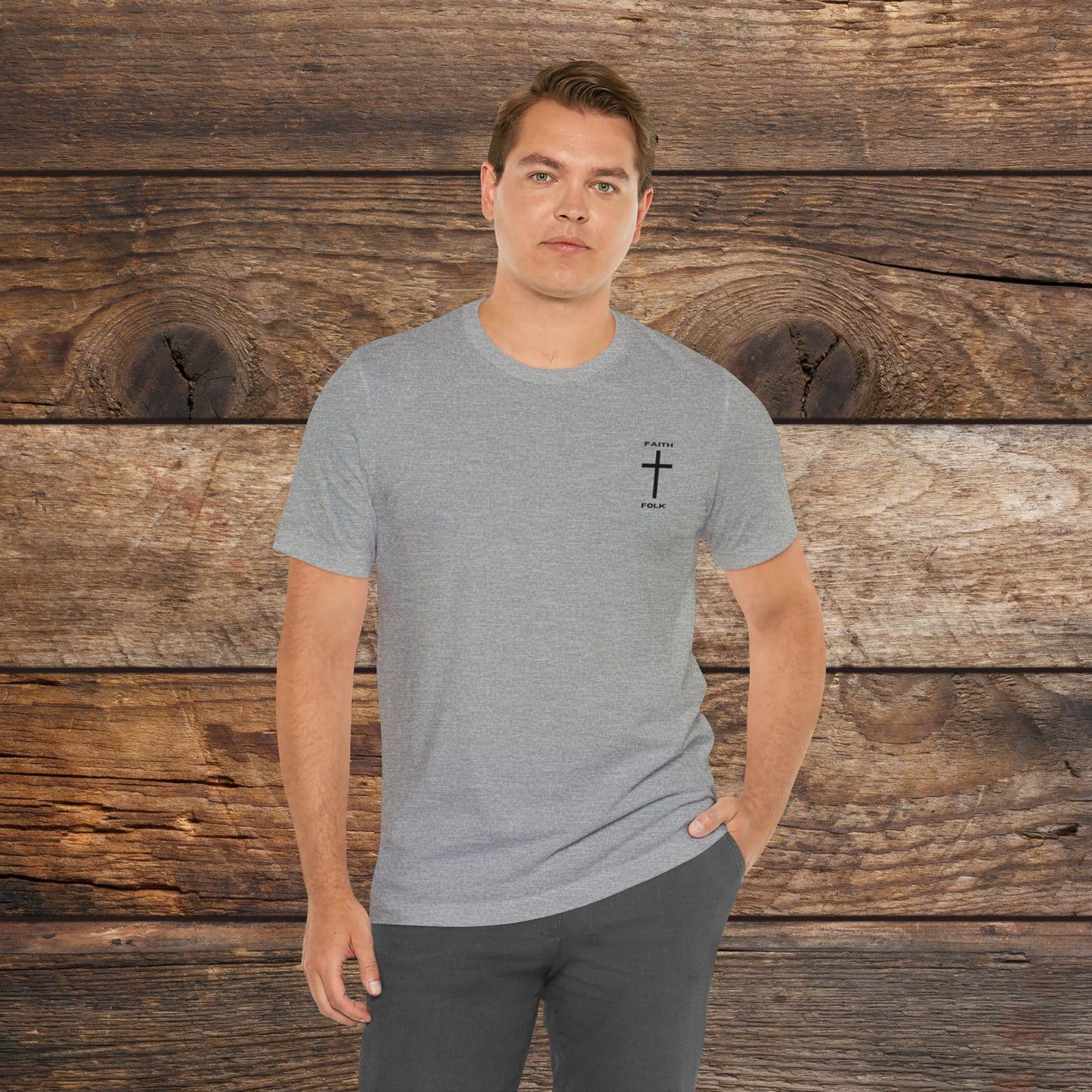 Faith and Folk Traditional Cross T-shirt