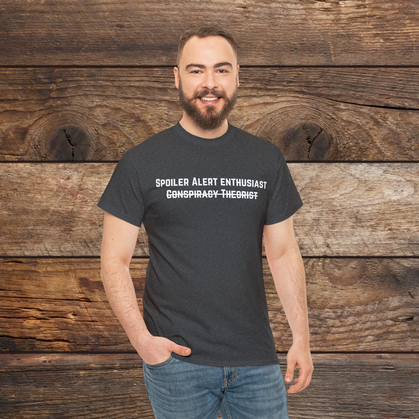 Spoiler Alert Enthusiast Unisex Heavy Cotton Tee