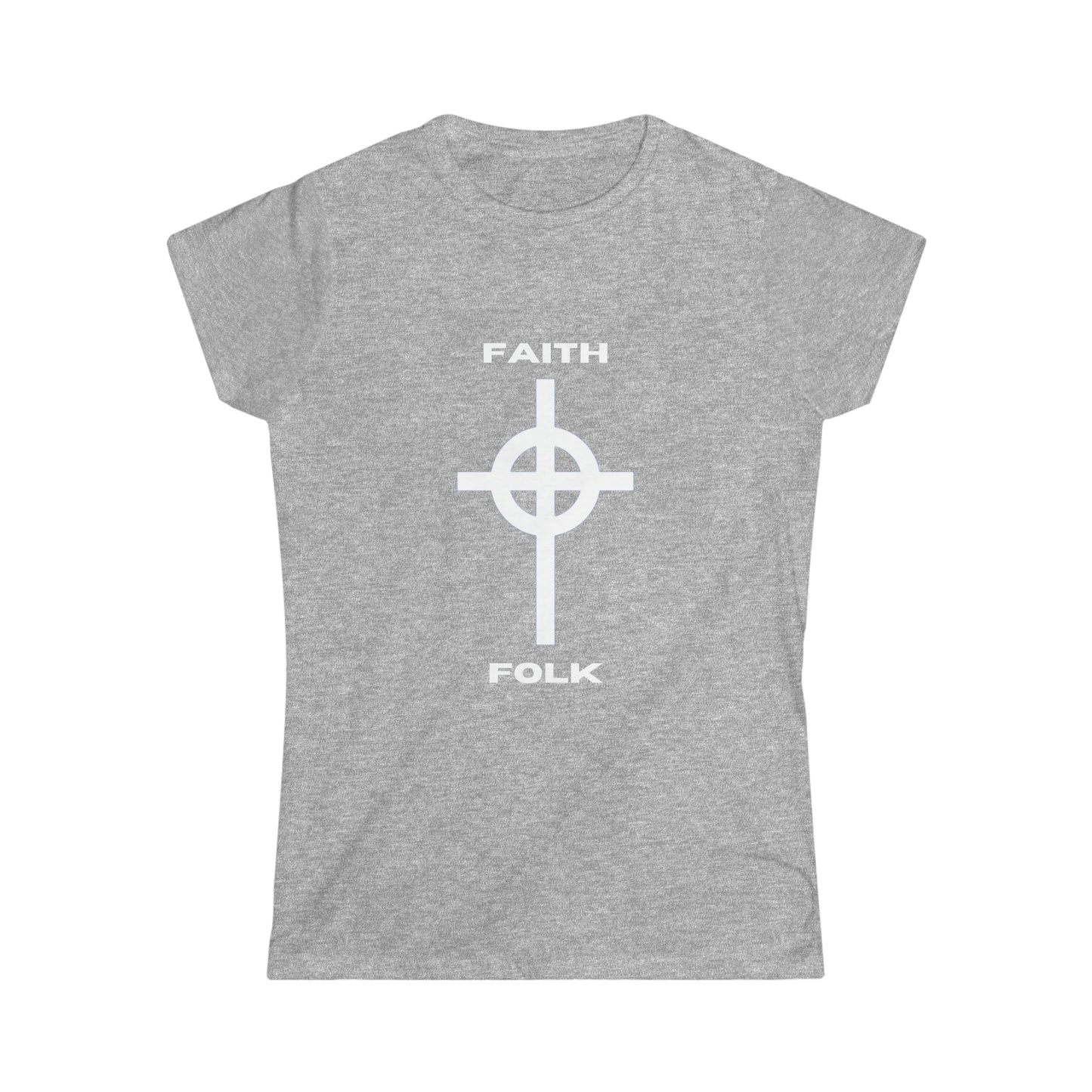 Faith and Folk Women's Softstyle Tee