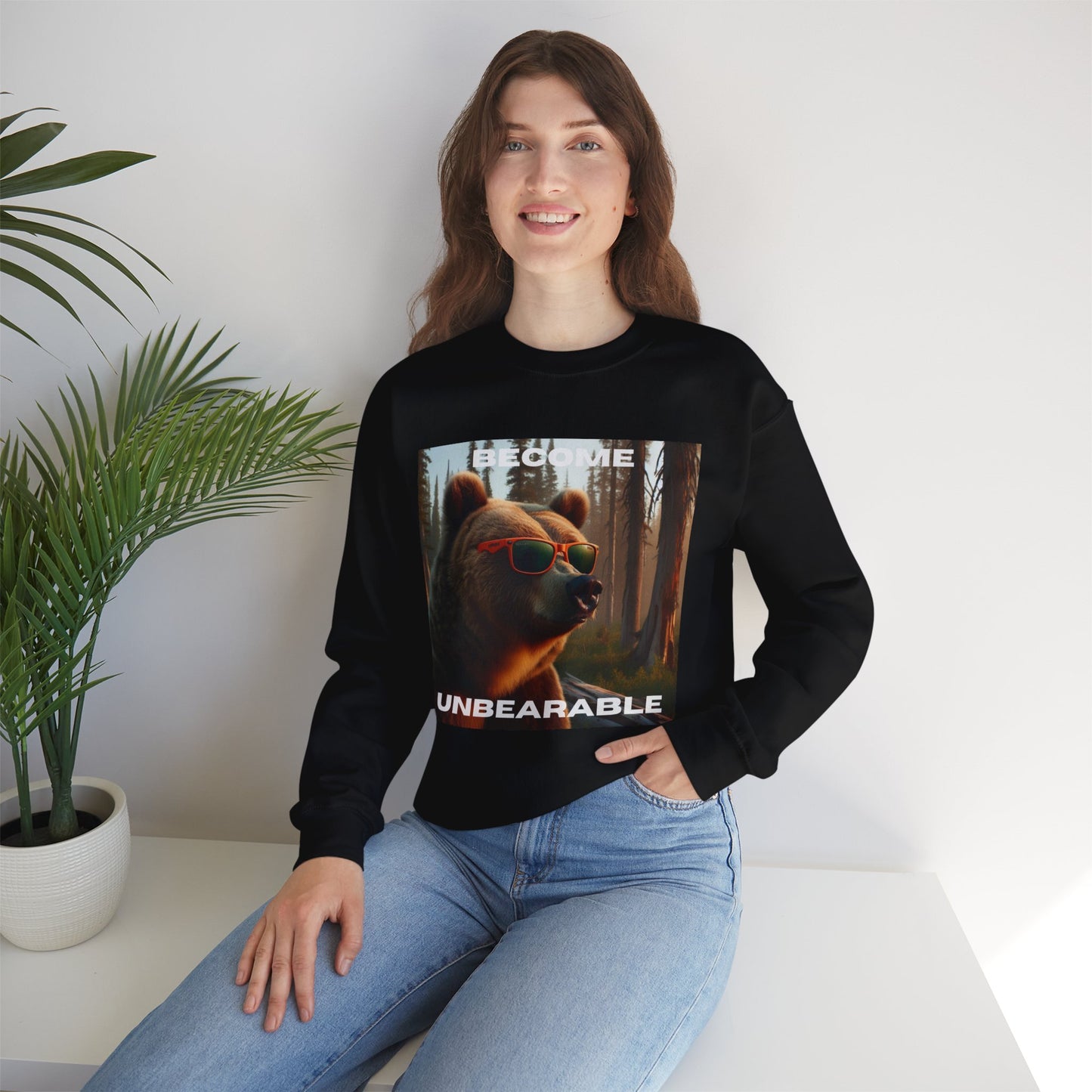 Become Unbearable Crewneck Sweatshirt