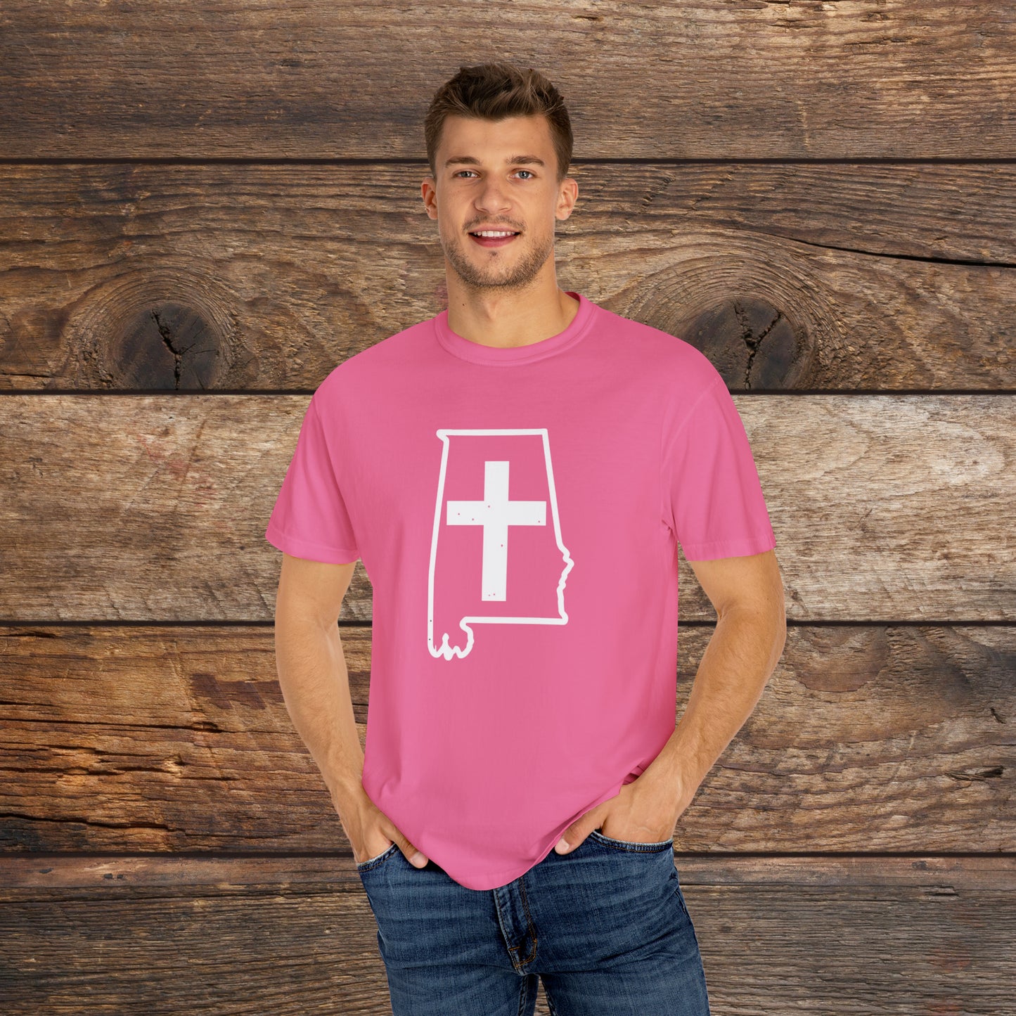 Alabama Christian Cross T-Shirt