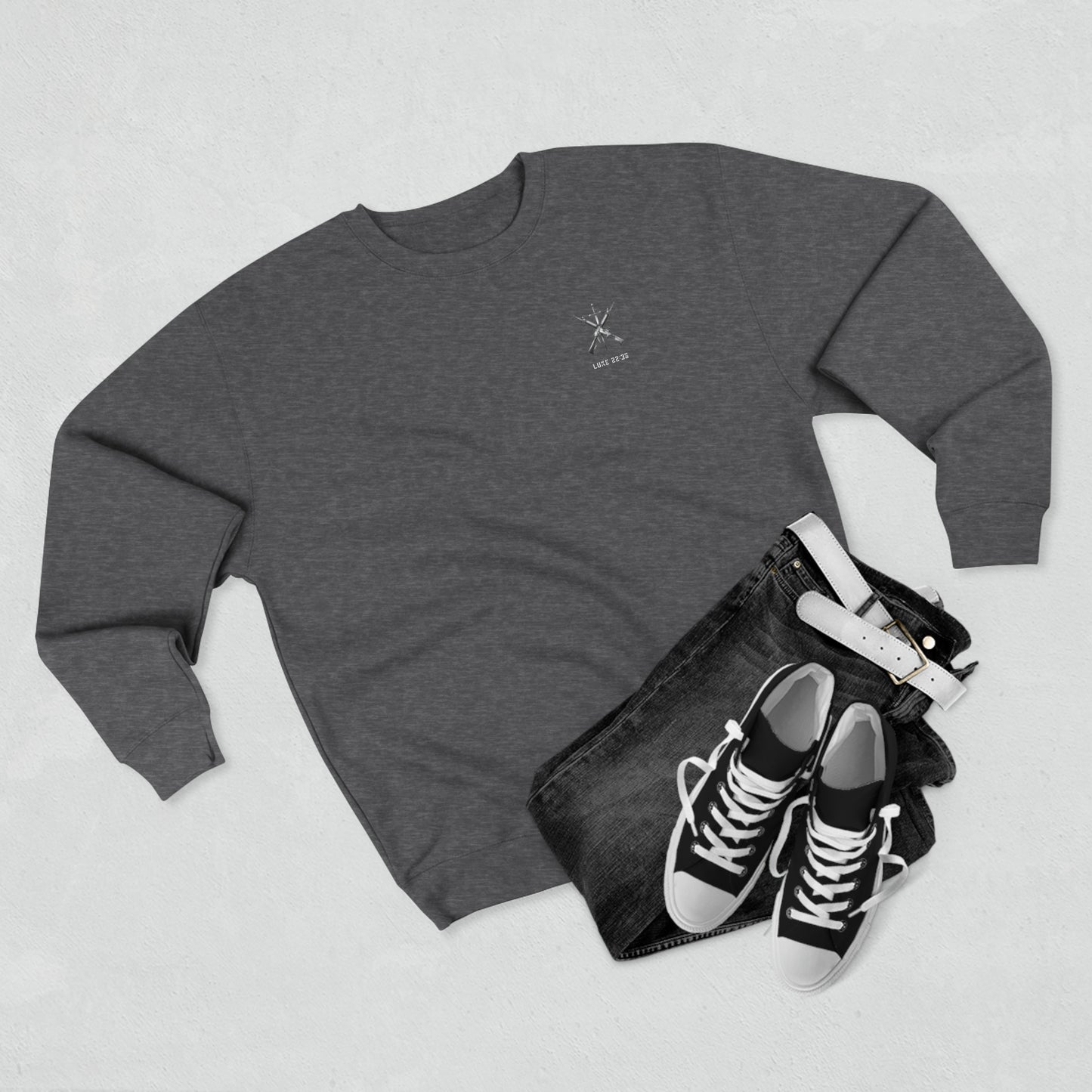 Luke 22:36 Sweatshirt
