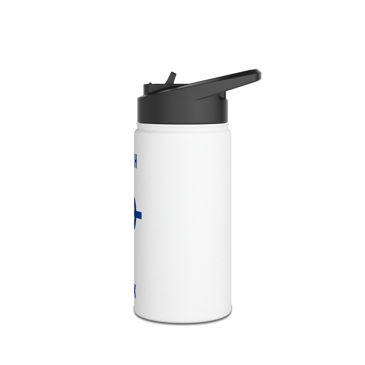 Faith and Folk Stainless Steel Water Bottle, Standard Lid