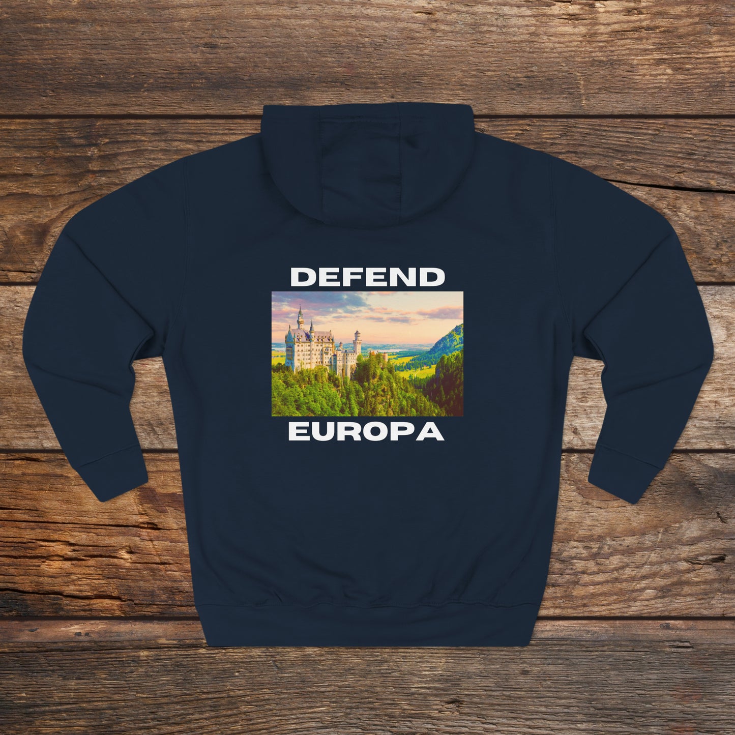 Defend Europa Unisex Premium Pullover Hoodie