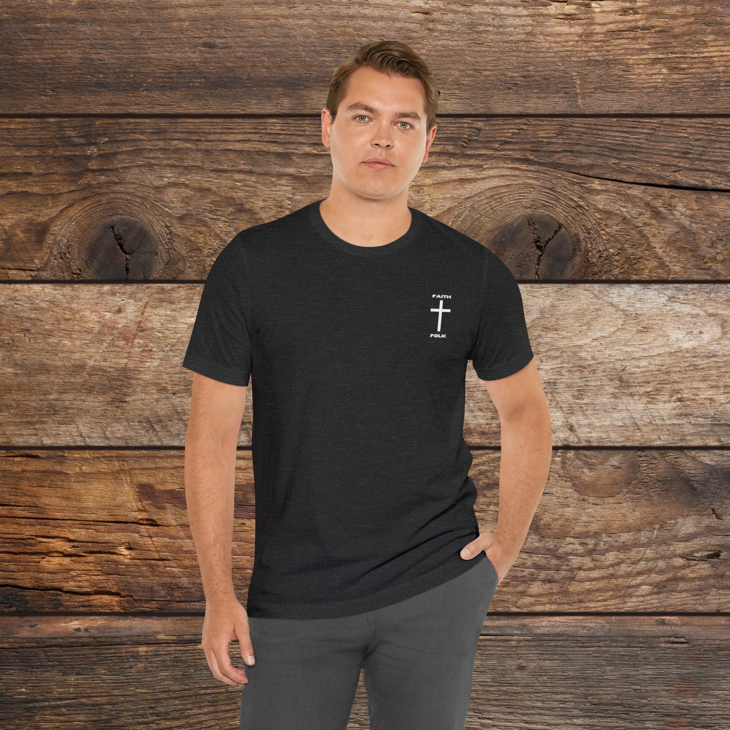 Faith and Folk Traditional Cross T-shirt