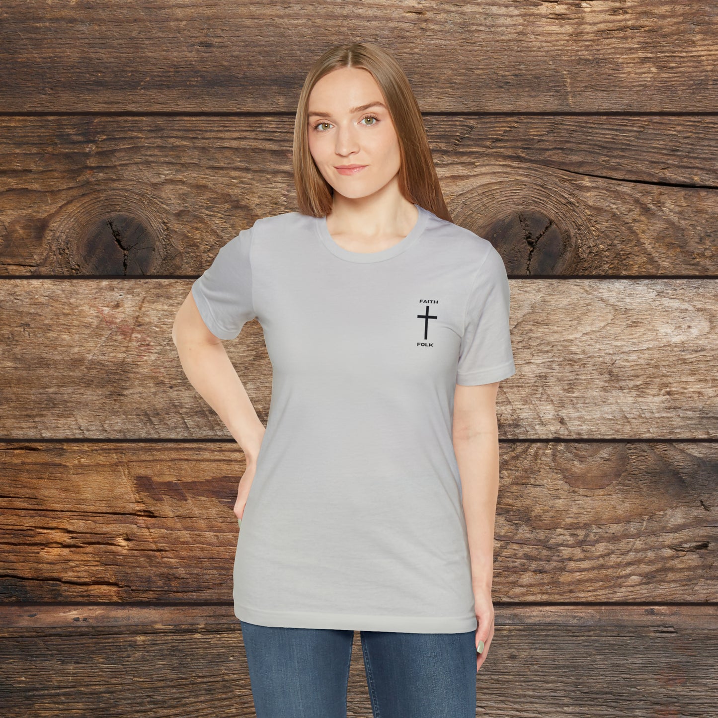 Faith and Folk Traditional Cross T-shirt