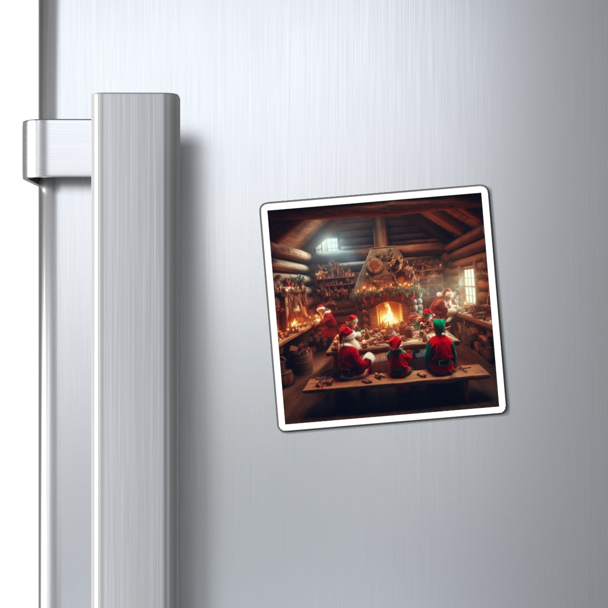 Santa's Workshop Magnet