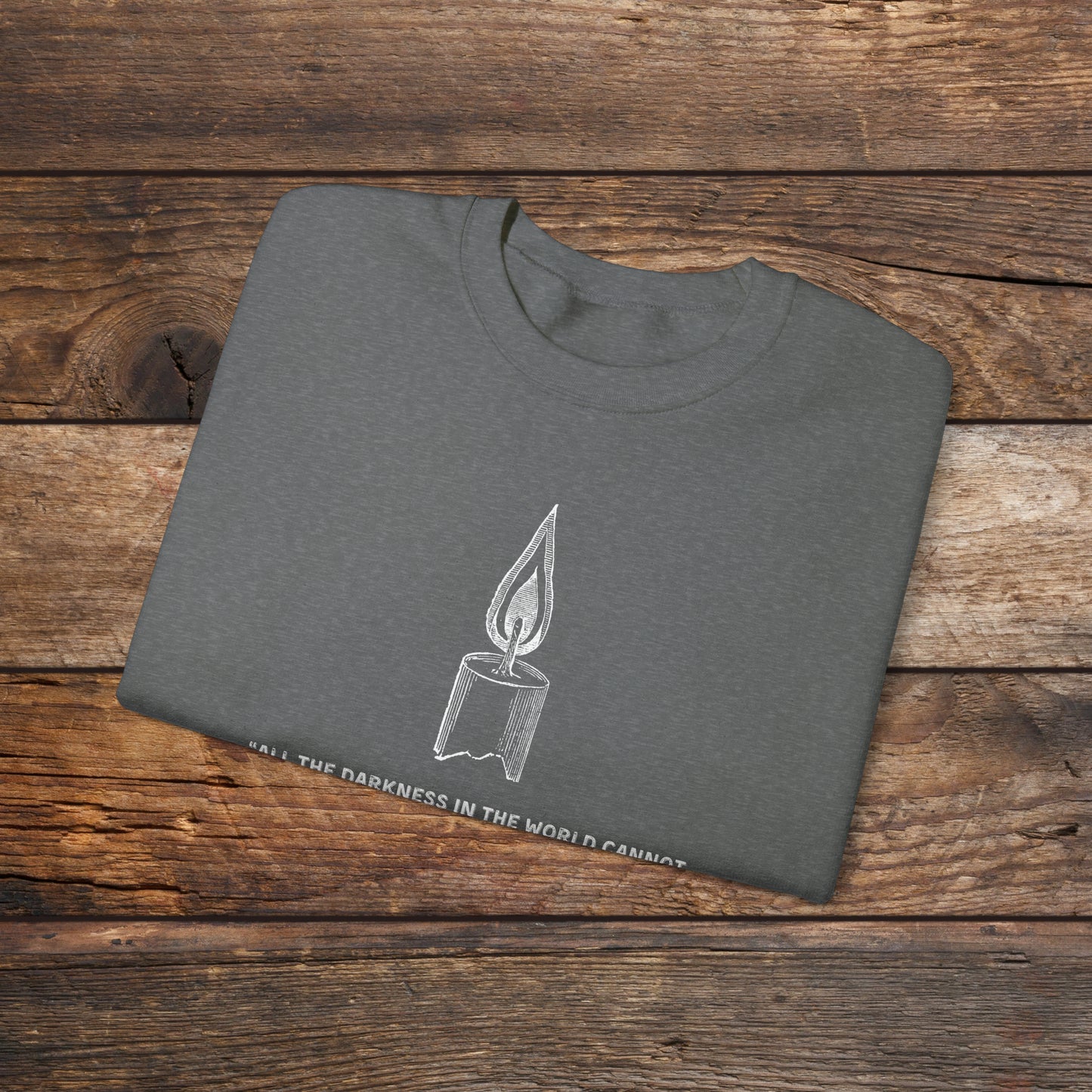 Candle Crewneck Sweatshirt