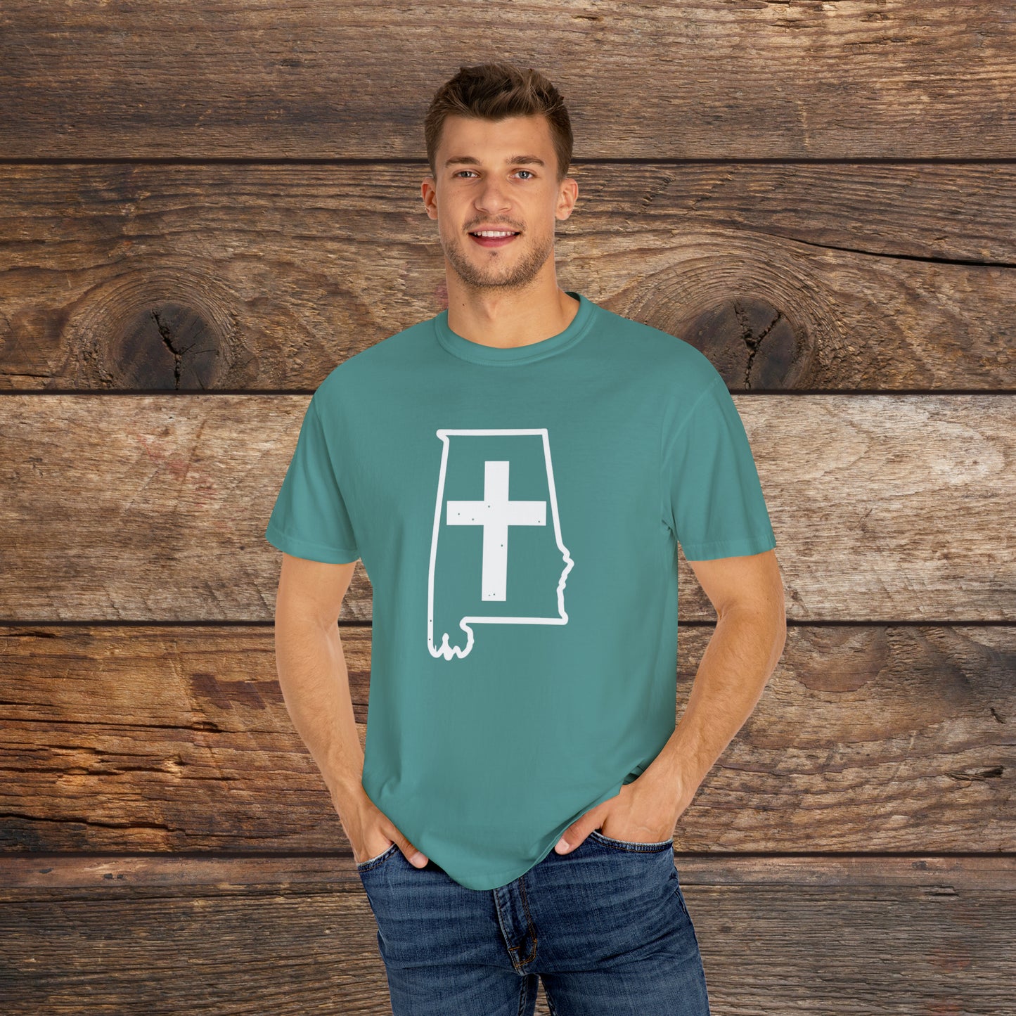 Alabama Christian Cross T-Shirt