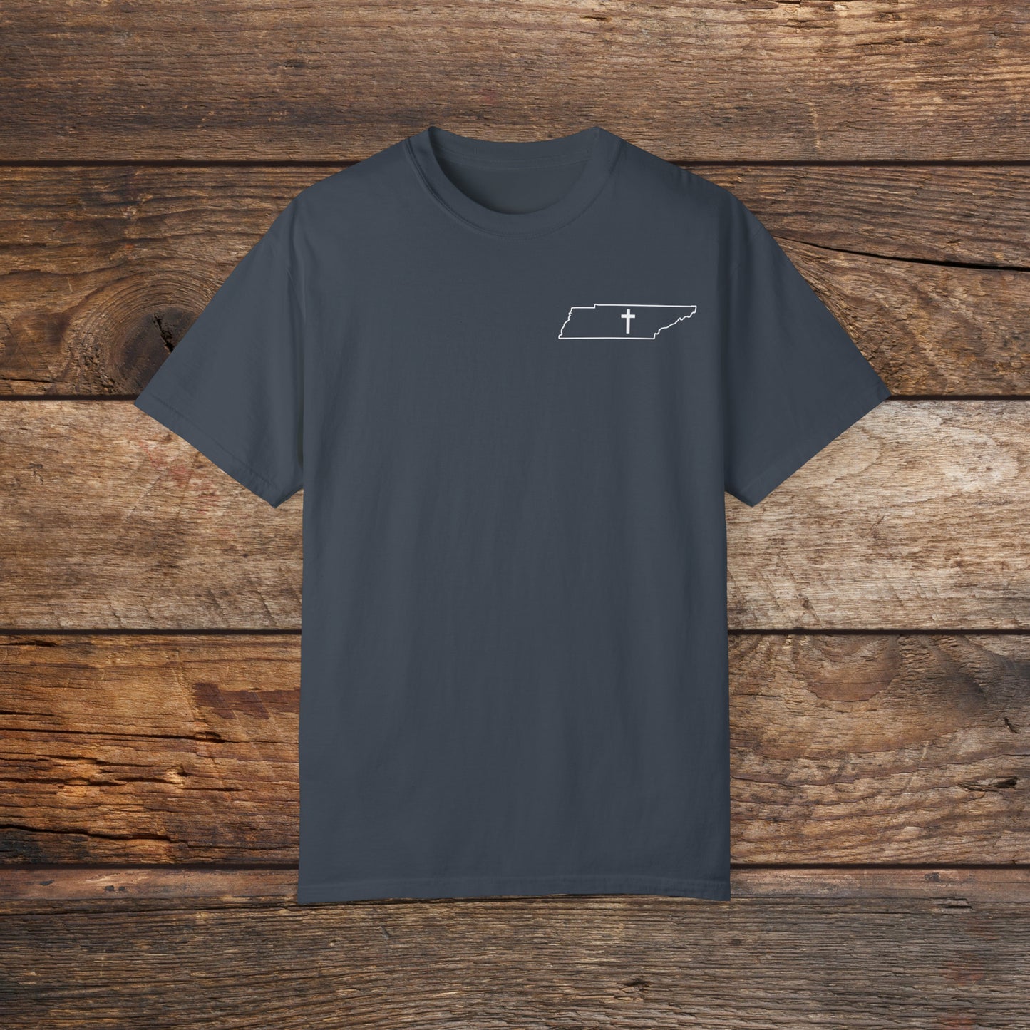 Tennessee Christian Cross Small Chest Logo T-Shirt