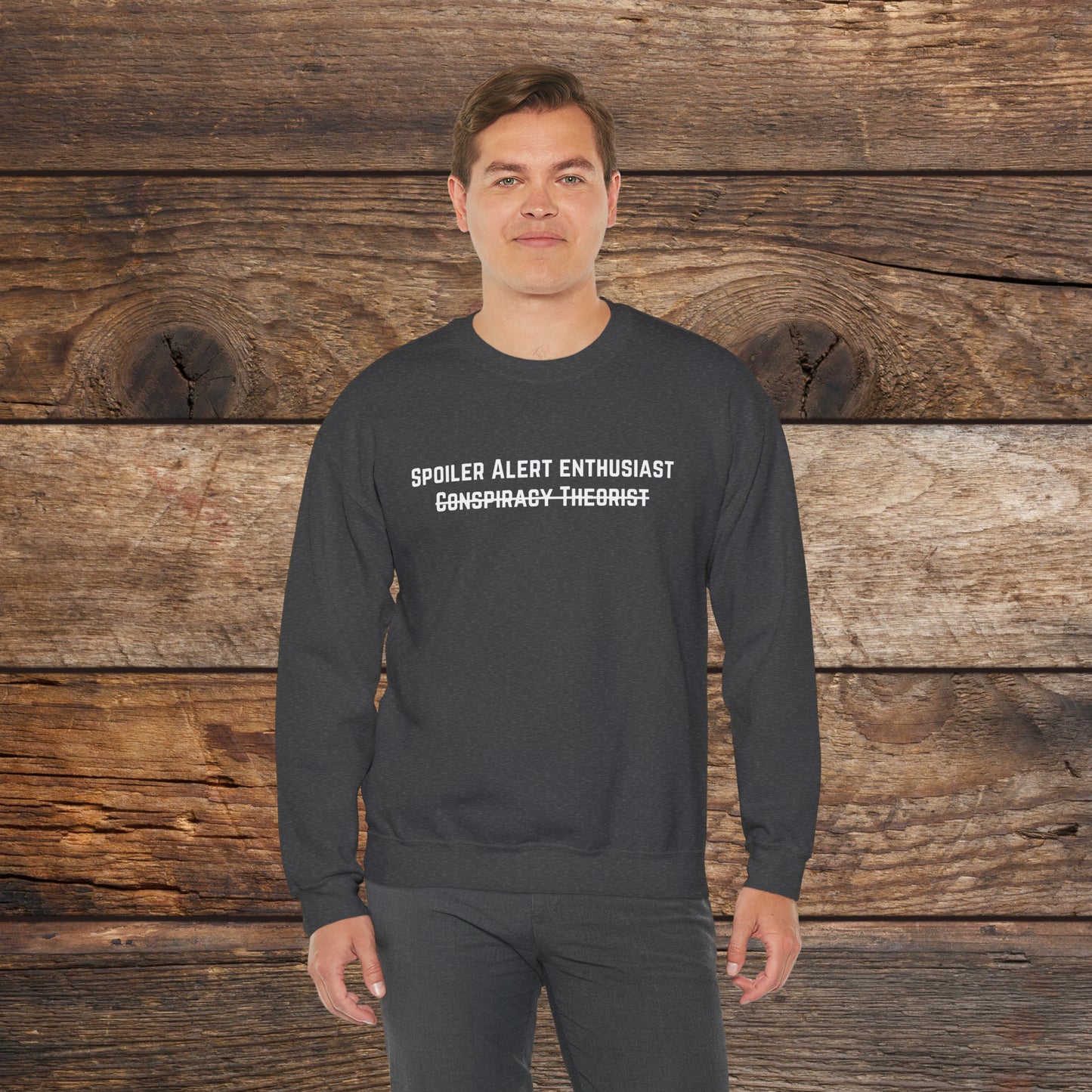 Spoiler Alert Enthusiast Crewneck Sweatshirt