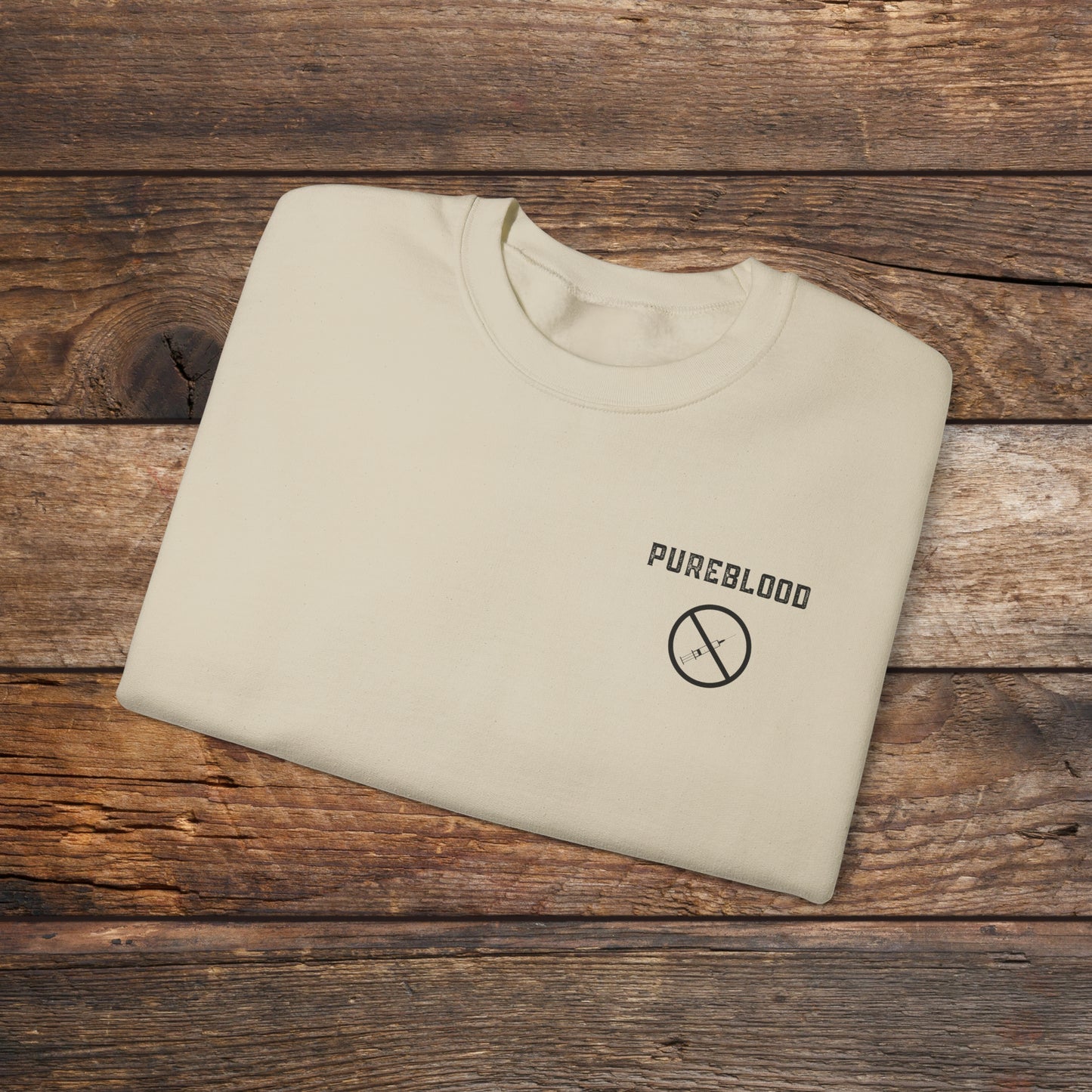 Pureblood Small Front Logo Crewneck Sweatshirt