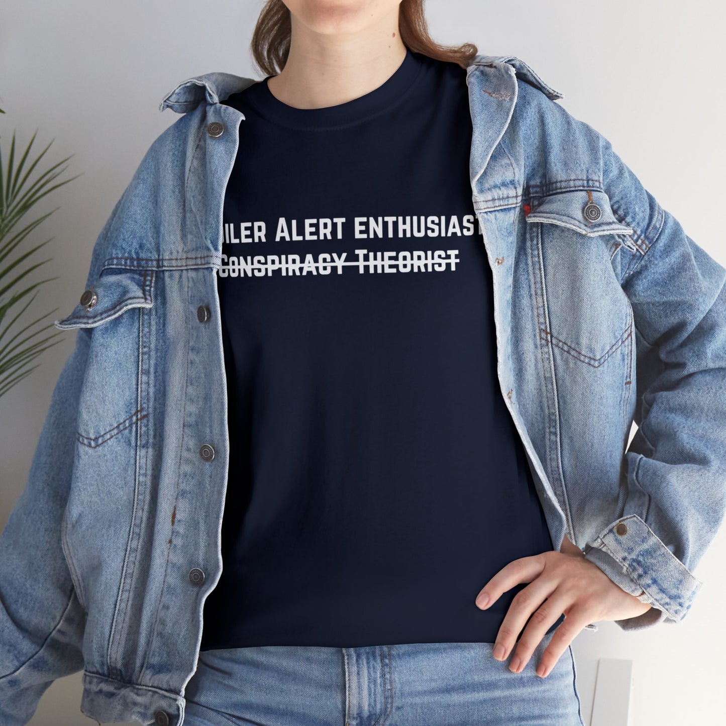 Spoiler Alert Enthusiast Unisex Heavy Cotton Tee
