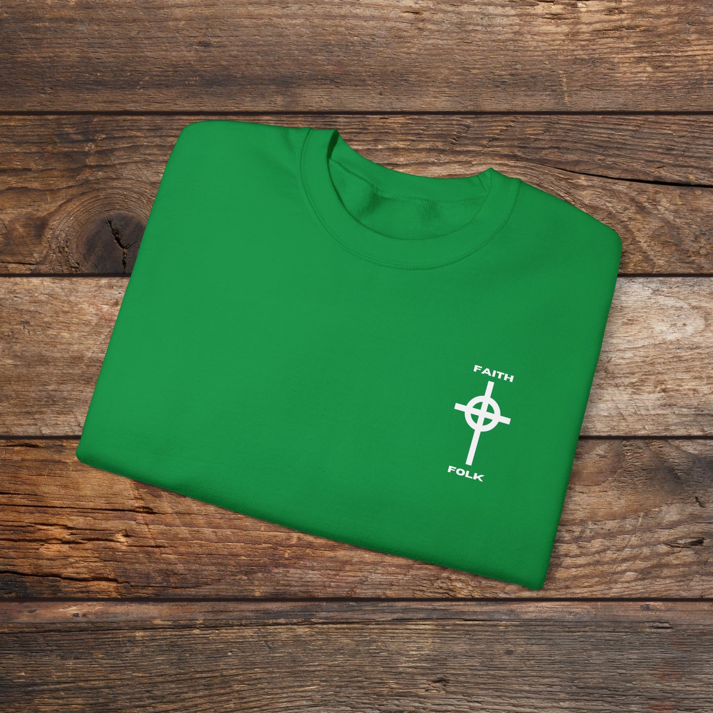 Faith and Folk Small Front Logo Sweatshirt