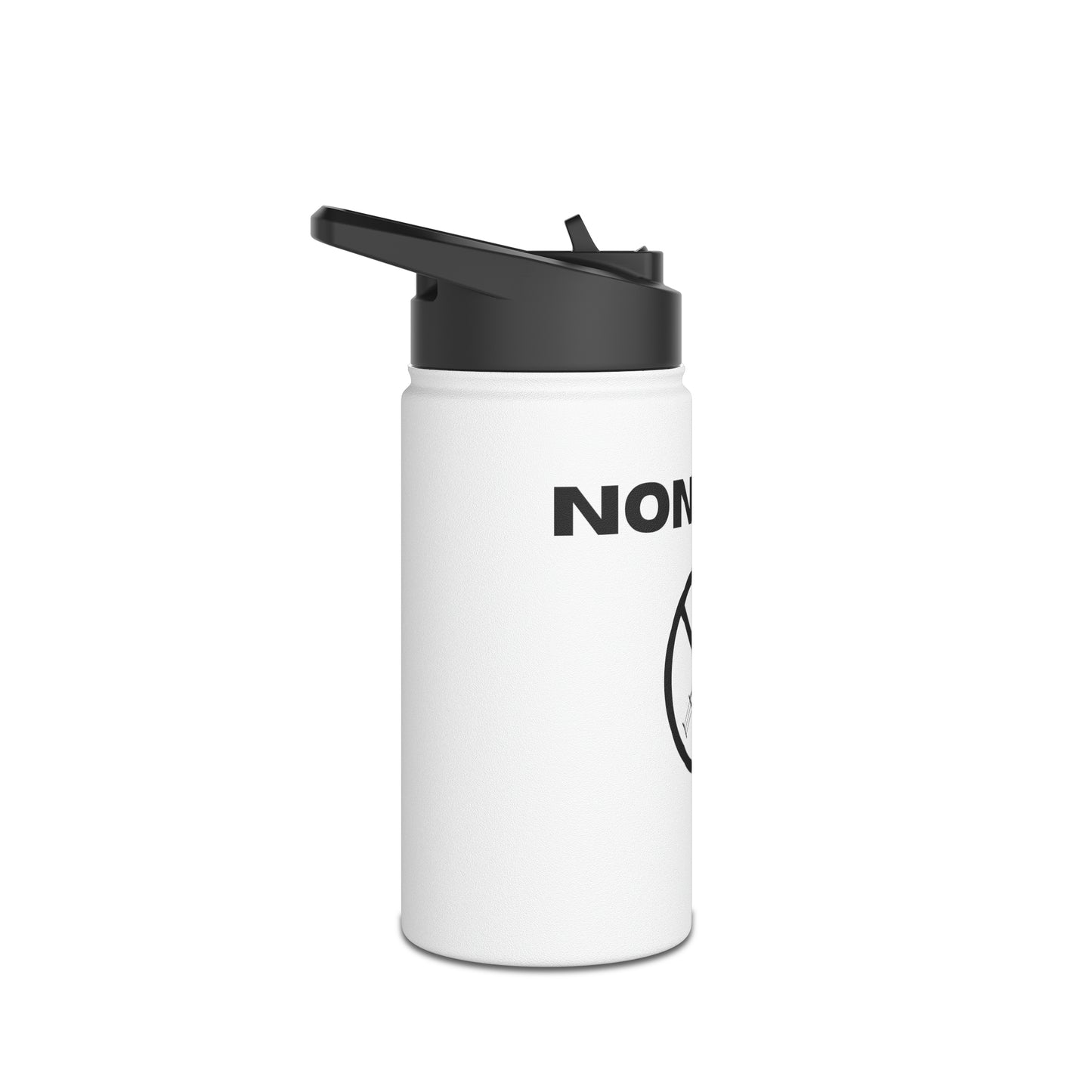Non GMO Stainless Steel Water Bottle, Standard Lid