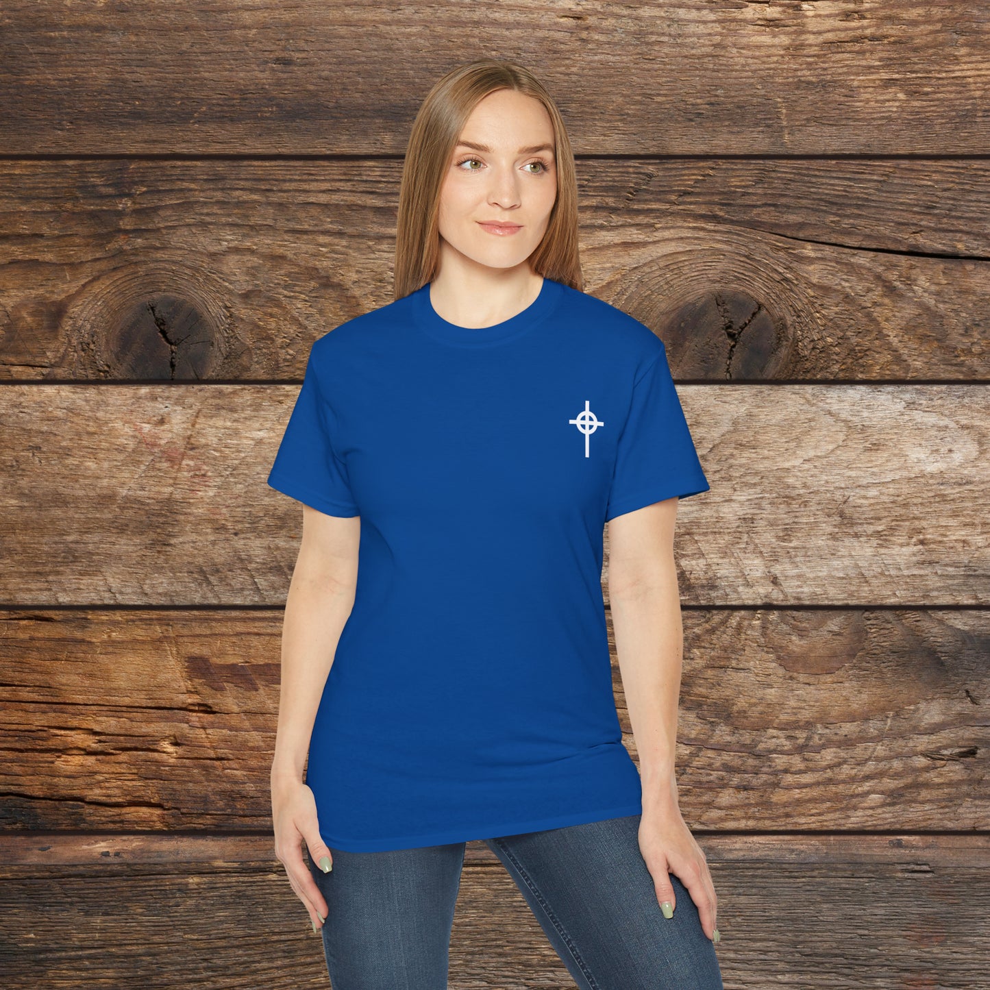 Long Celtic Cross Unisex Tee