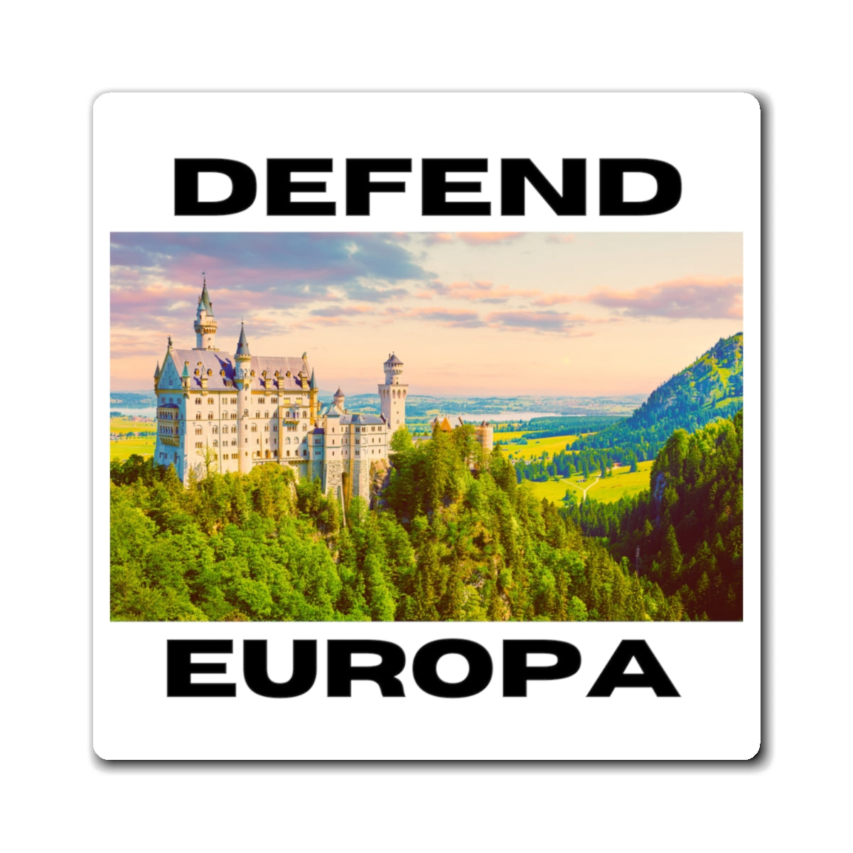 Defend Europa Magnet