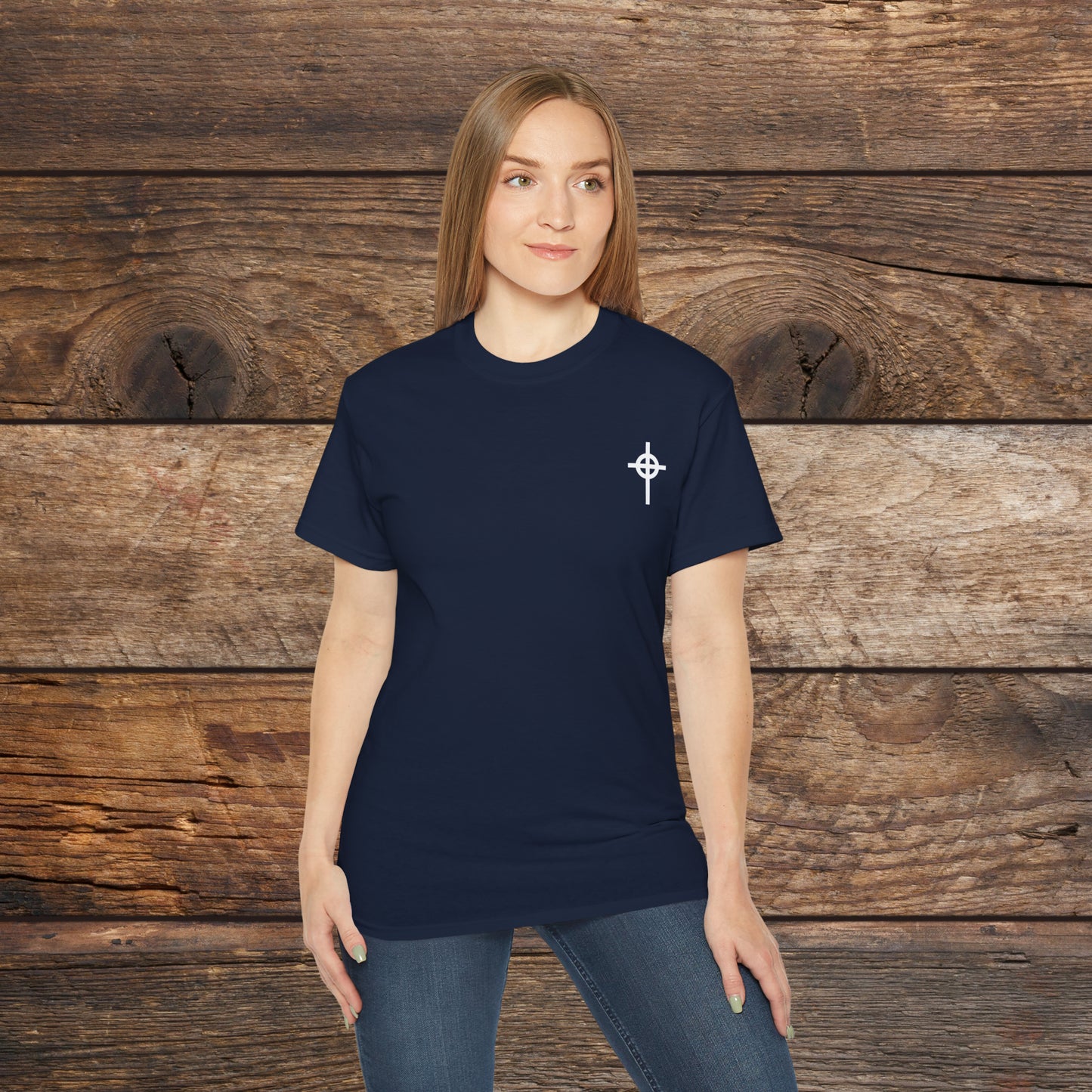 Long Celtic Cross Unisex Tee