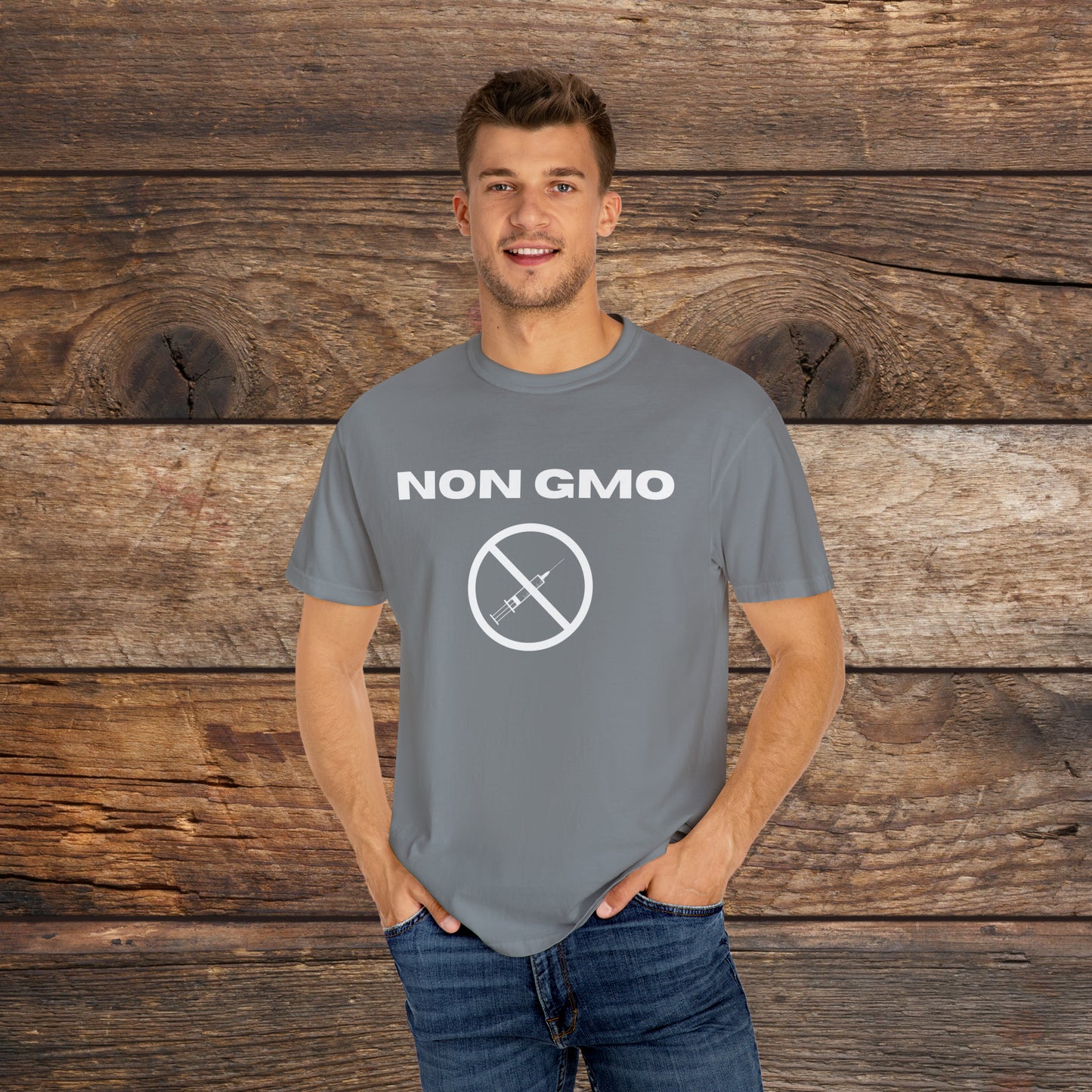 Non GMO Unisex Garment-Dyed T-shirt
