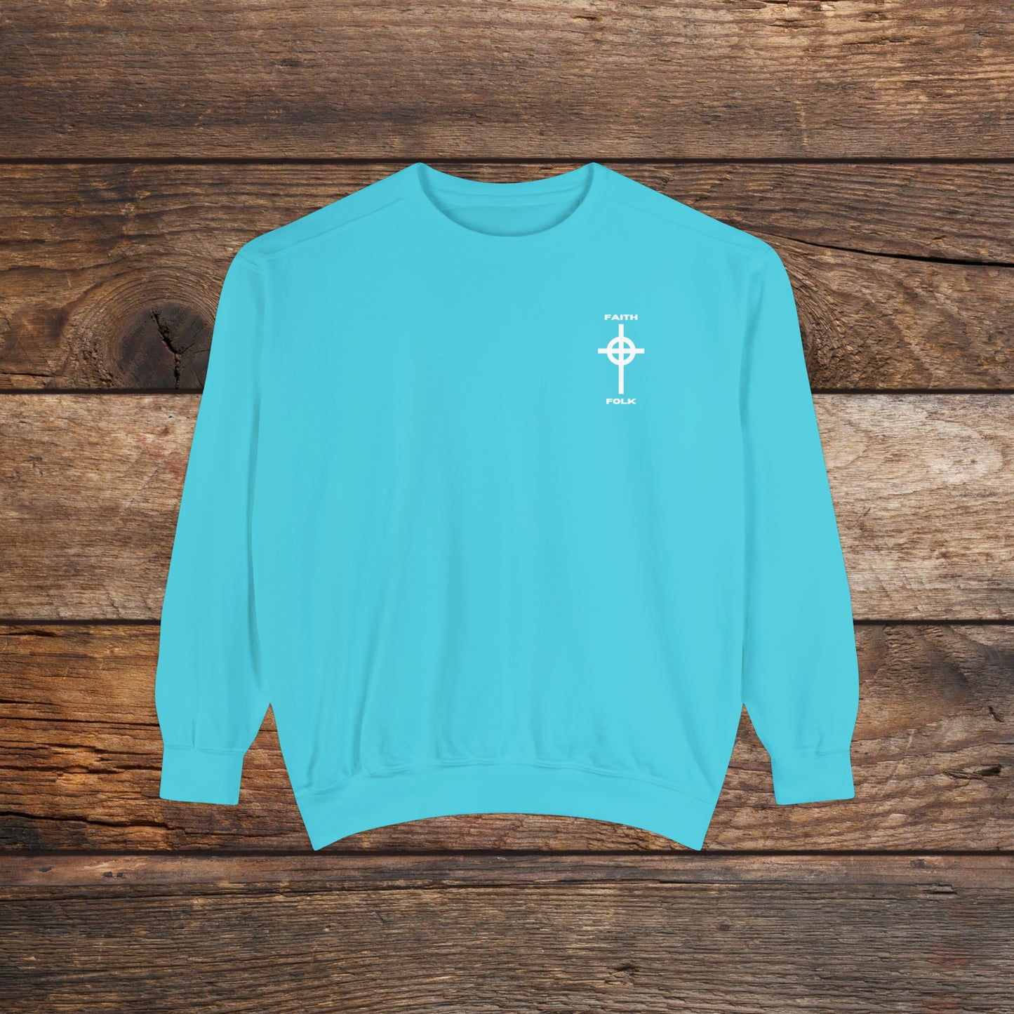 Faith and Folk Small Front Logo Sweatshirt