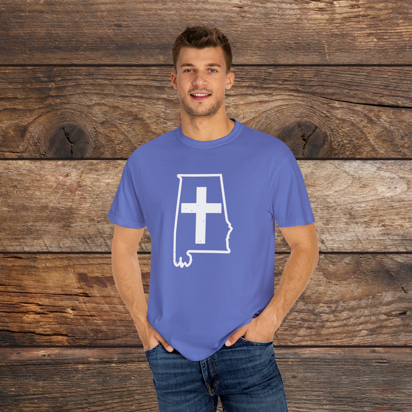 Alabama Christian Cross T-Shirt