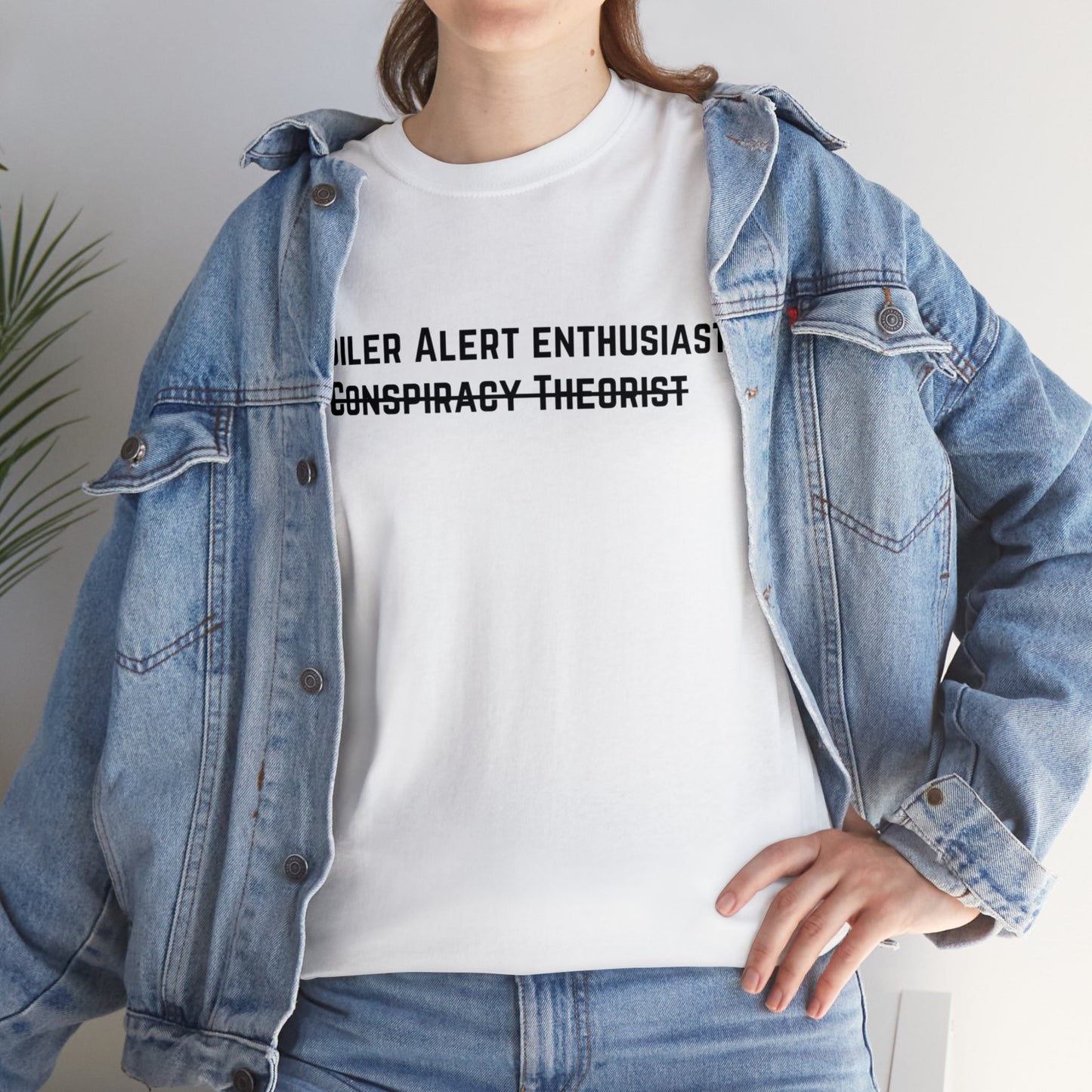 Spoiler Alert Enthusiast Unisex Heavy Cotton Tee