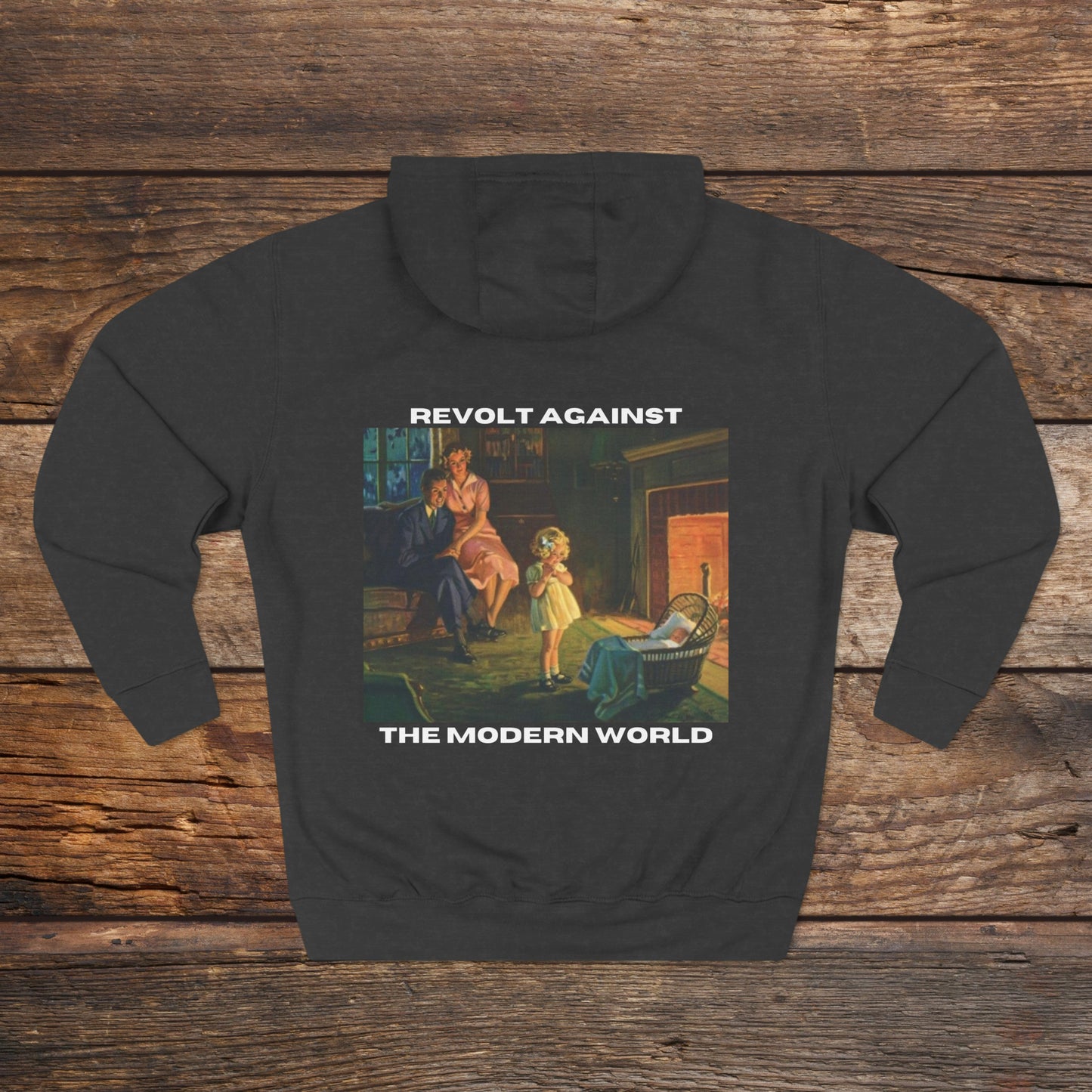 Revolt Against the Modern World Unisex Premium Pullover Hoodie Version Two