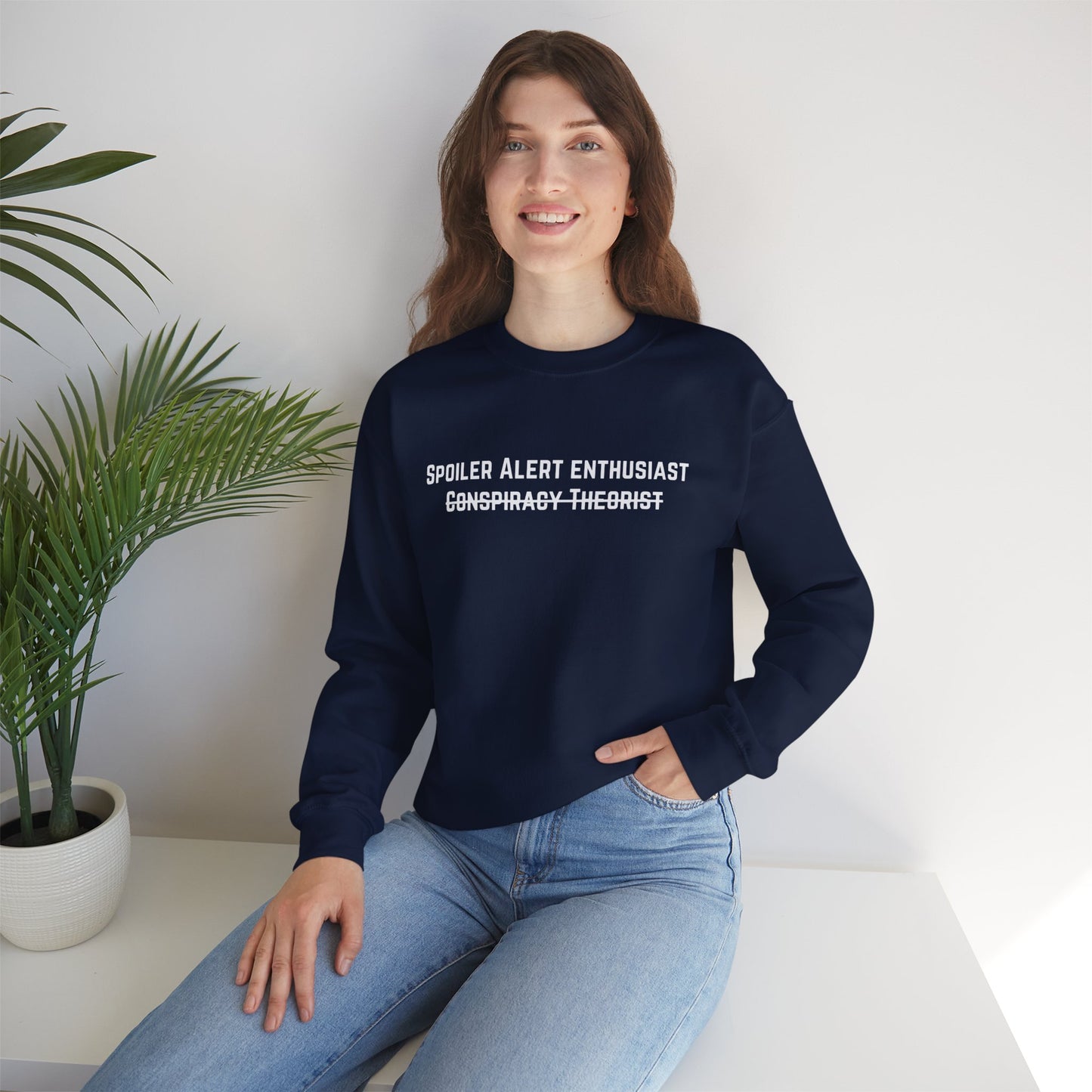 Spoiler Alert Enthusiast Crewneck Sweatshirt