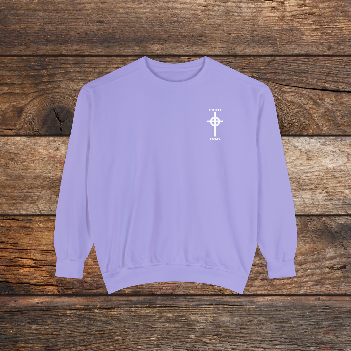 Faith and Folk Small Front Logo Sweatshirt