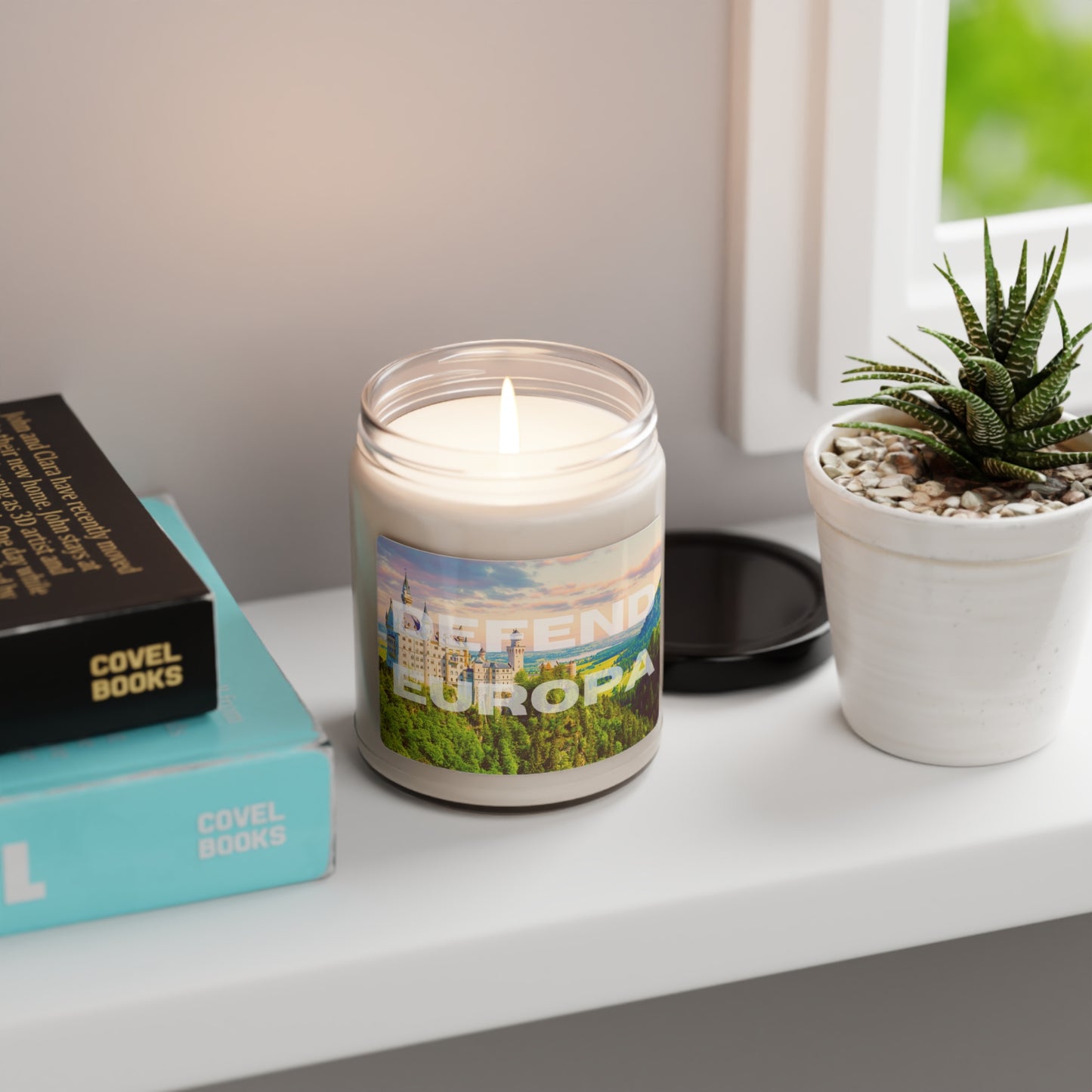 Defend Europa Scented Soy Candle, 9oz
