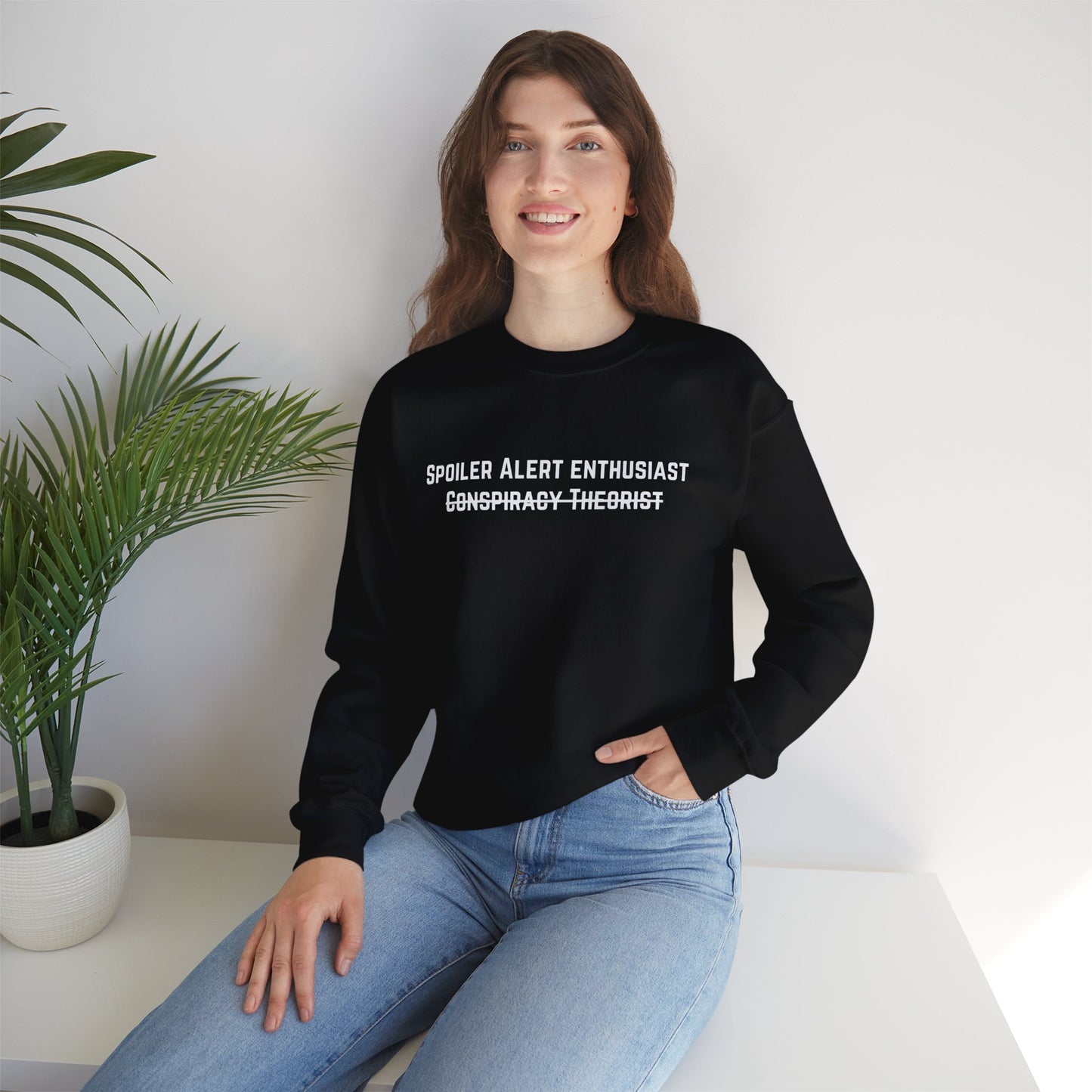 Spoiler Alert Enthusiast Crewneck Sweatshirt